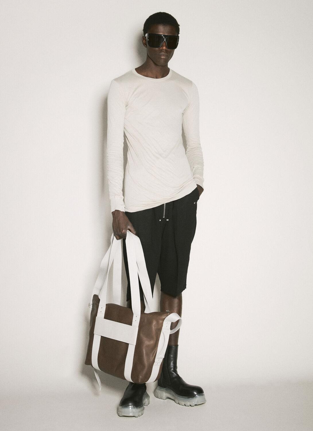 Rick Owens Double Layer T-Shirt in Natural for Men | Lyst Rick Owens Double Layer T-Shirt in Natural for Men | Lyst