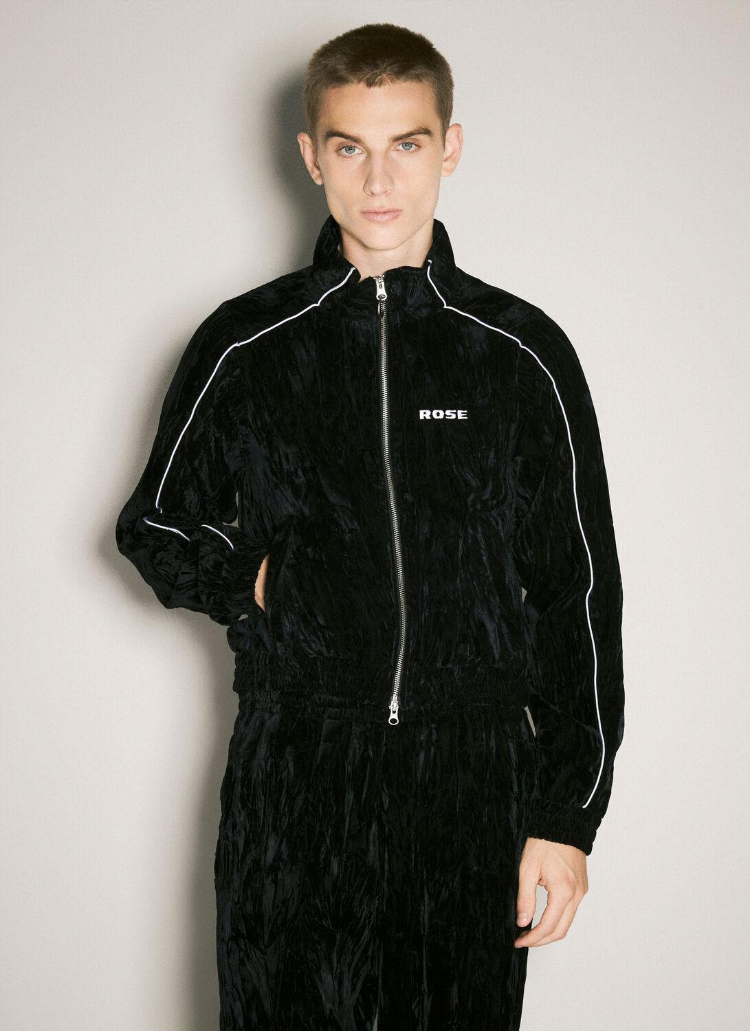 ジャケット・アウター Martine Rose 24ss velour jacket black Martine Rose Shrunken Track Jacket in Black for Men | Lyst