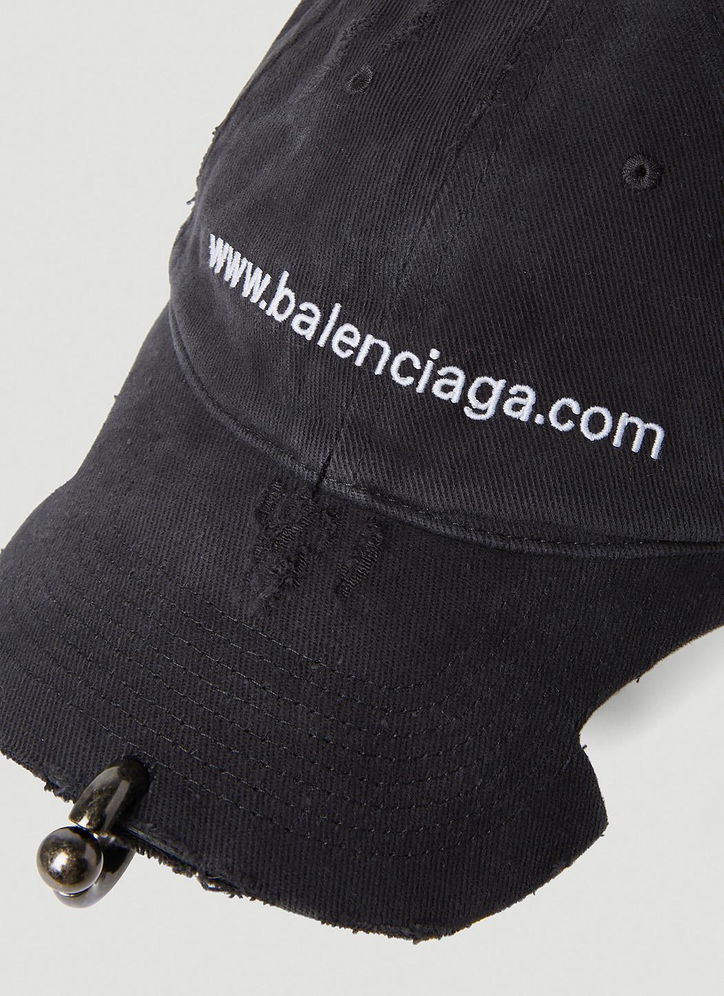 直販在庫balenciaga cap L58 希少ストラップタイプ　正規店購入　美品 帽子
