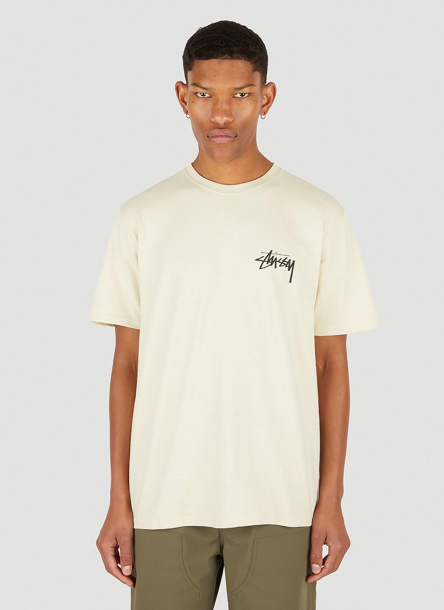 Stussy Ball Fade T-shirt in Natural for Men Lyst