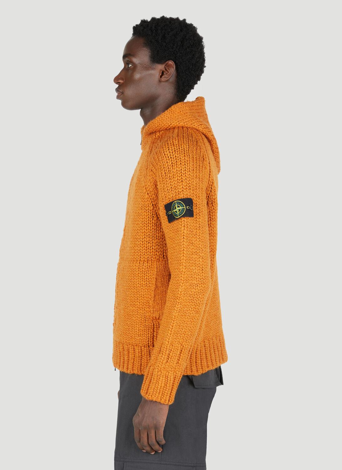 Orange Stone Island Knitwear for Men Lyst