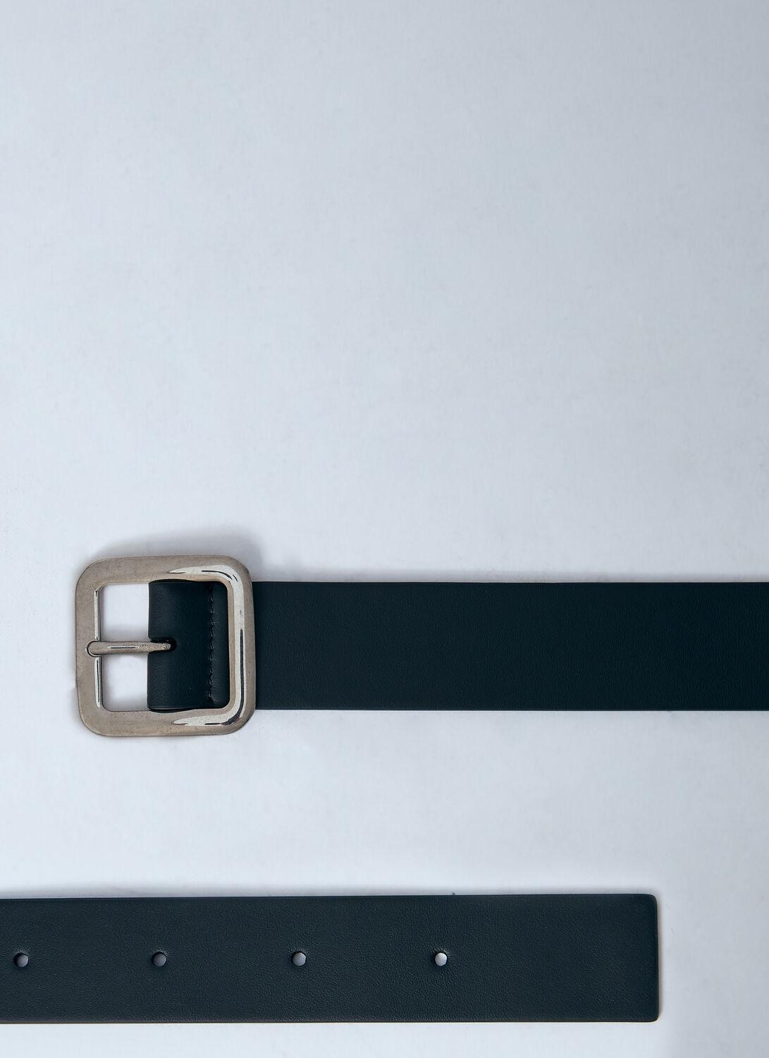 Jil Sander‎ vintage leather belt Navy Blue Jil Sander Leather Belt in Blue | Lyst main image 4