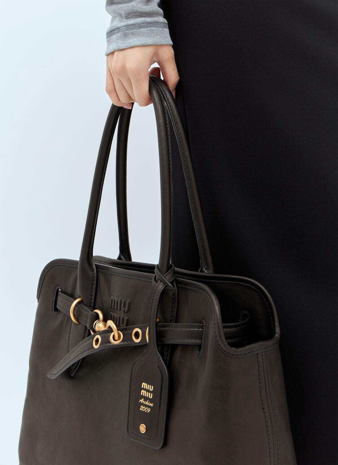 MIU MIU 'Aventure' medium shoulder bag ミュウミュウ Briarwood Aventure Nappa Leather Bag | Miu Miu
