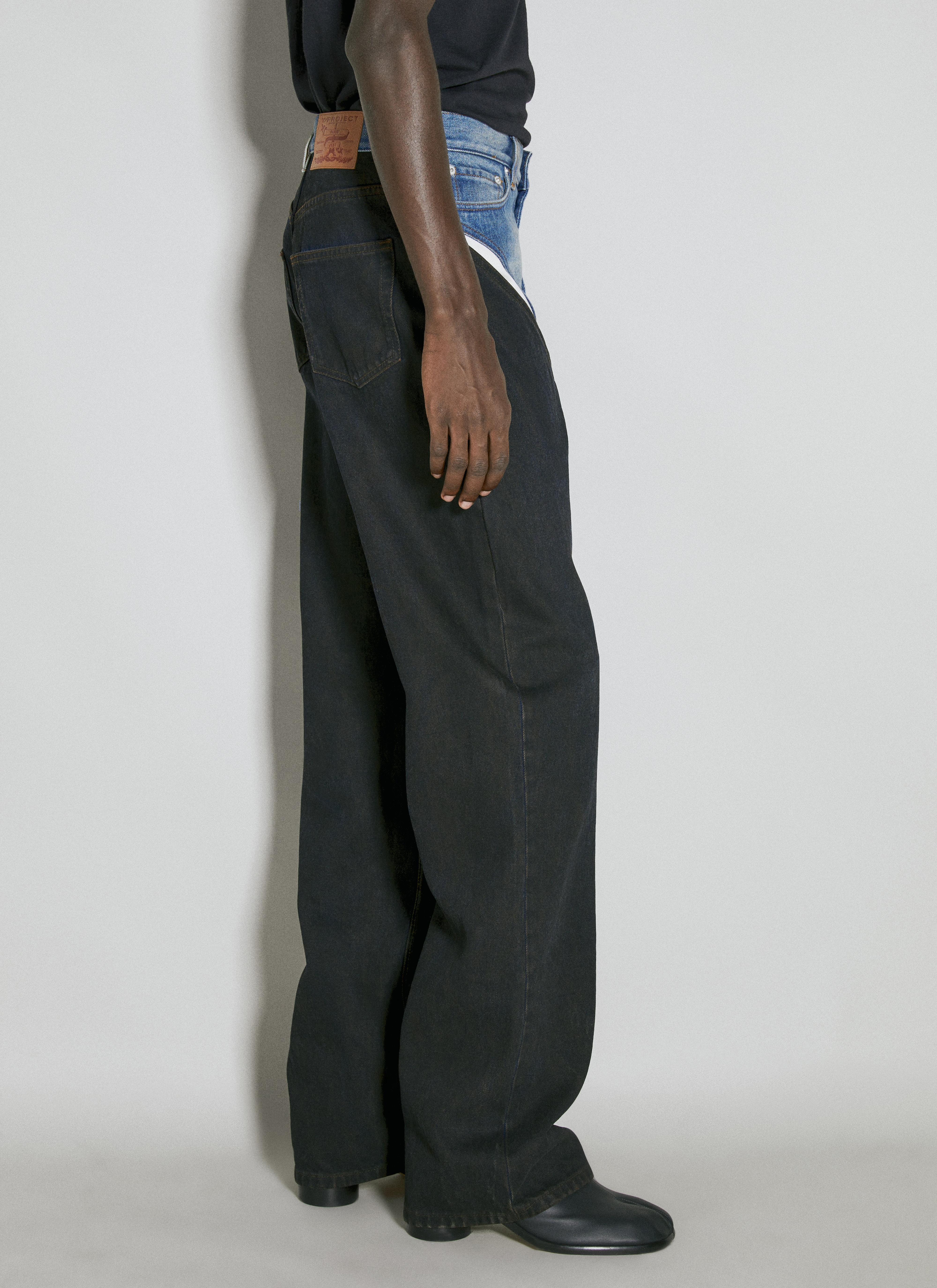 Y. Project Cut Out Denim Jeans in Blue for Men | Lyst Canada