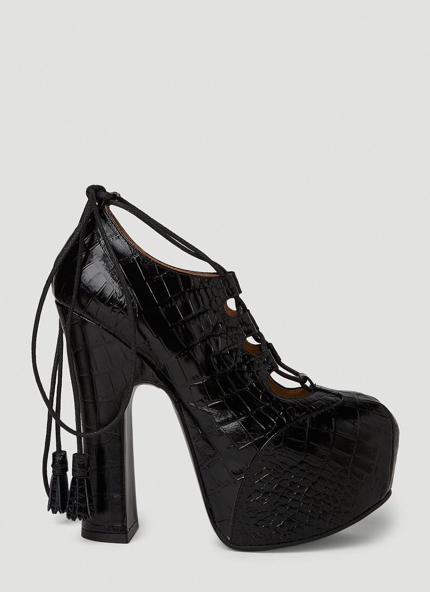 Vivienne Westwood Elevated Ghillie Platform Heels in Black | Lyst