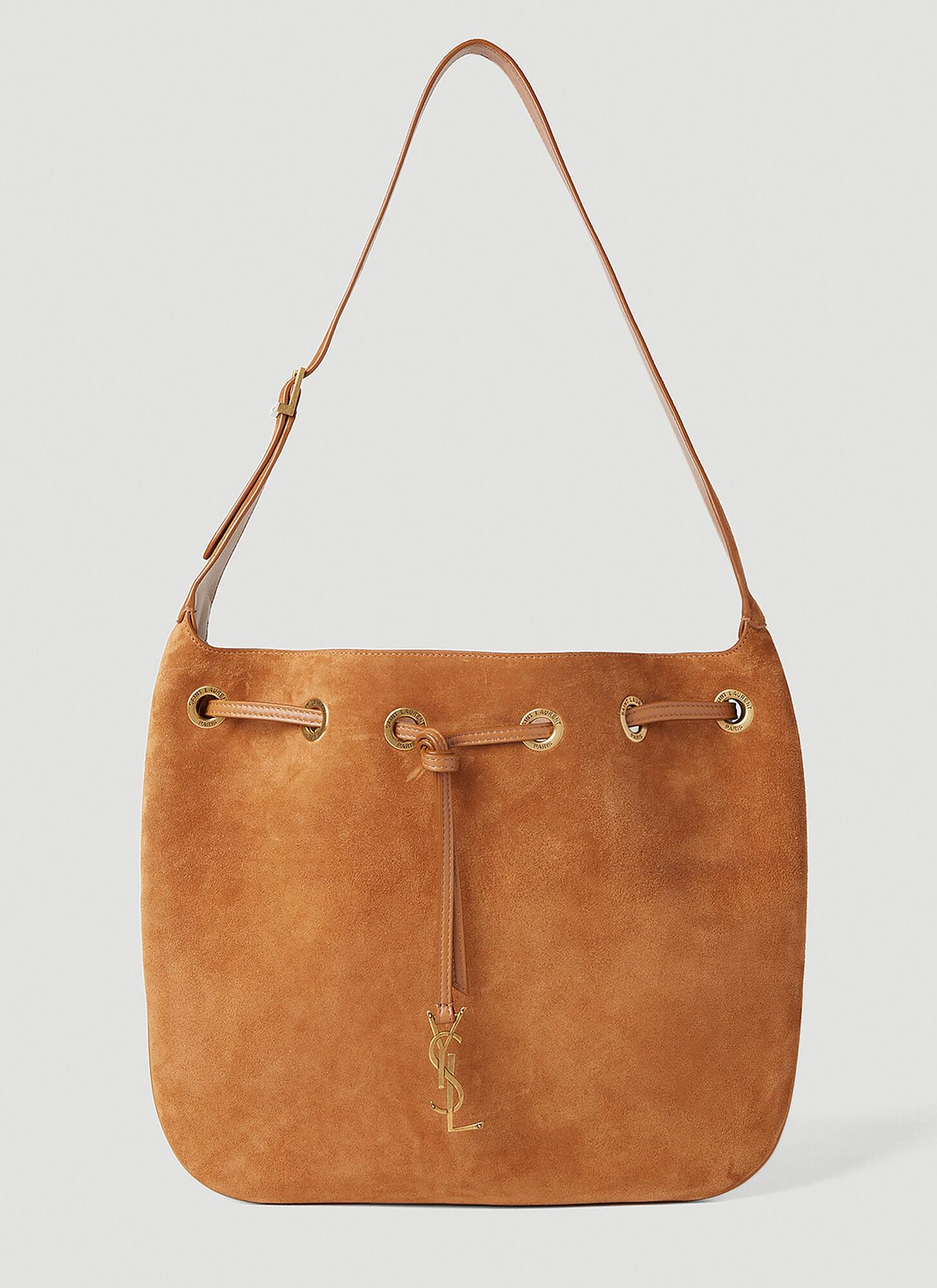 Saint Laurent Paris Vii Hobo Shoulder Bag in Brown Lyst