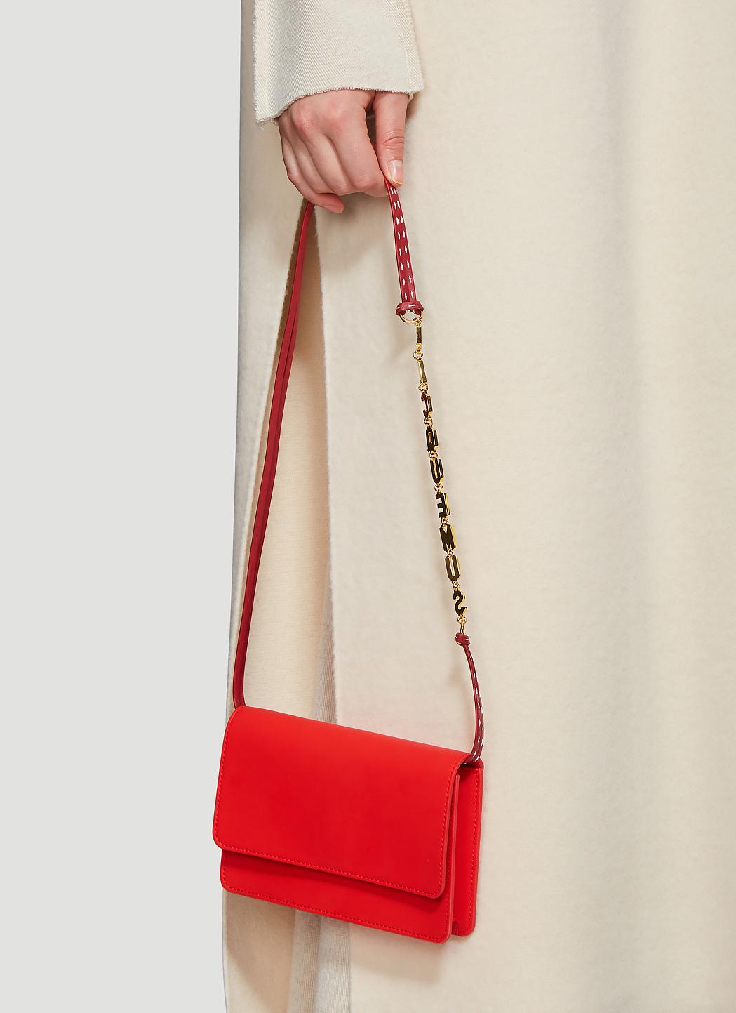 Jacquemus Leather Red Le Sac Riviera Bag | Lyst