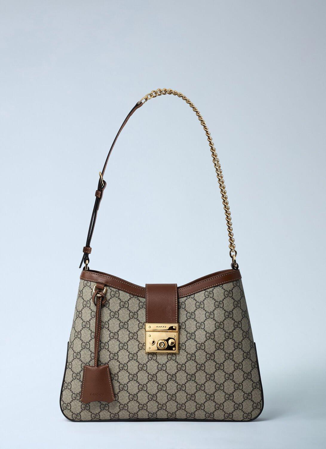 ショルダーバッグ・ポシェット GUCCI BIG PADLOCK SHOULDER BAG Padlock small shoulder bag in GG Supreme | GUCCI® FI