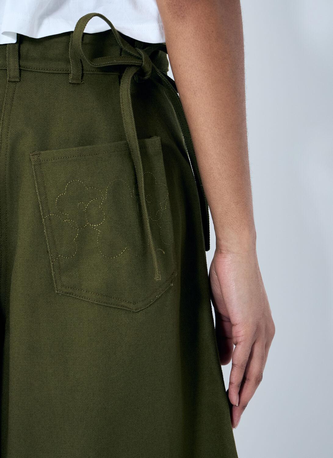 Cecilie Bahnsen Annika Shorts in Green | Lyst