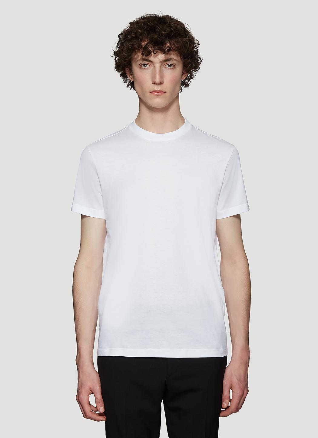Prada Cotton 3 Pack Classic T-shirt In White for Men - Lyst