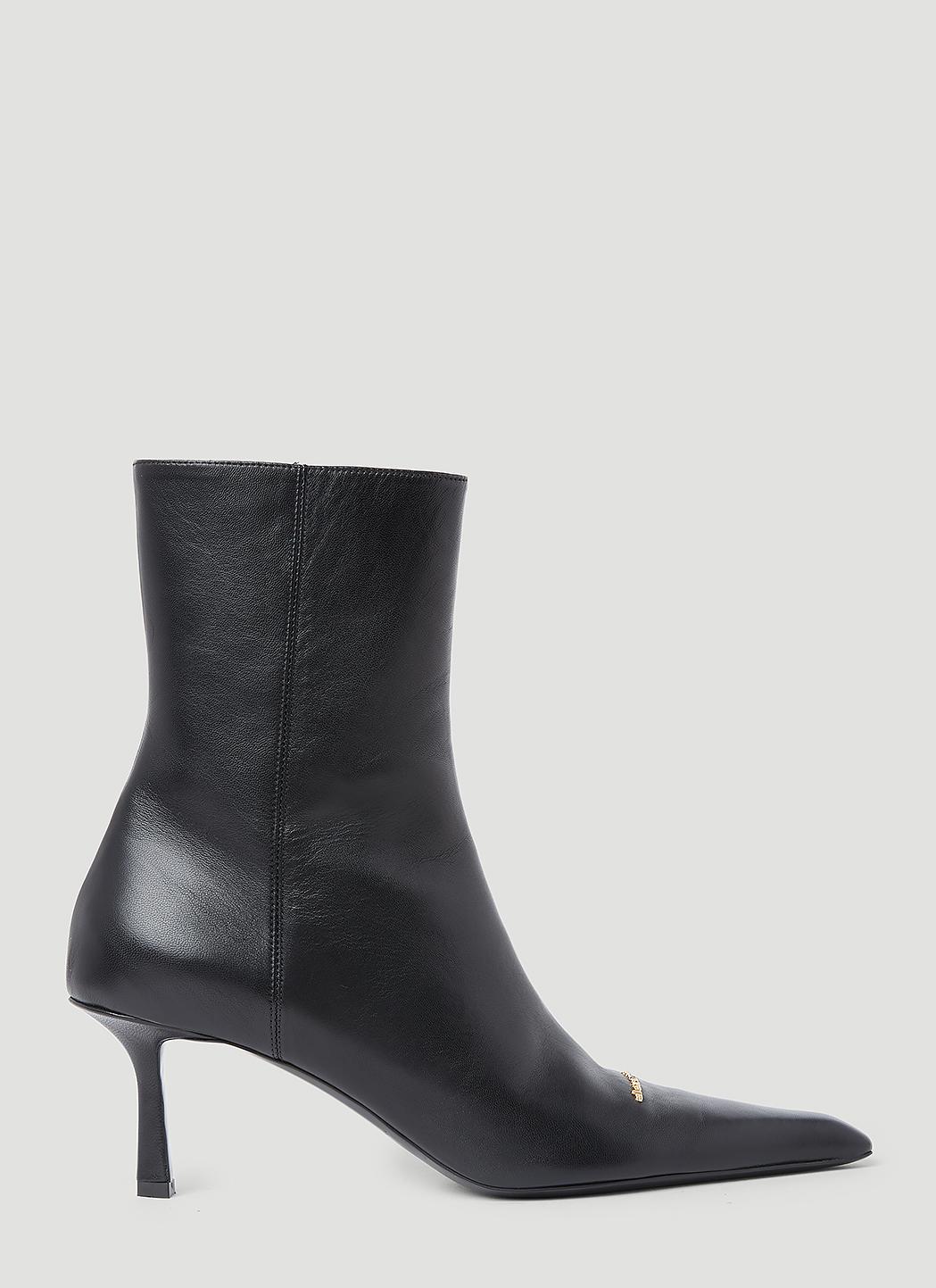 Alexander Wang Viola 65 Heeled Boots in Black | Lyst