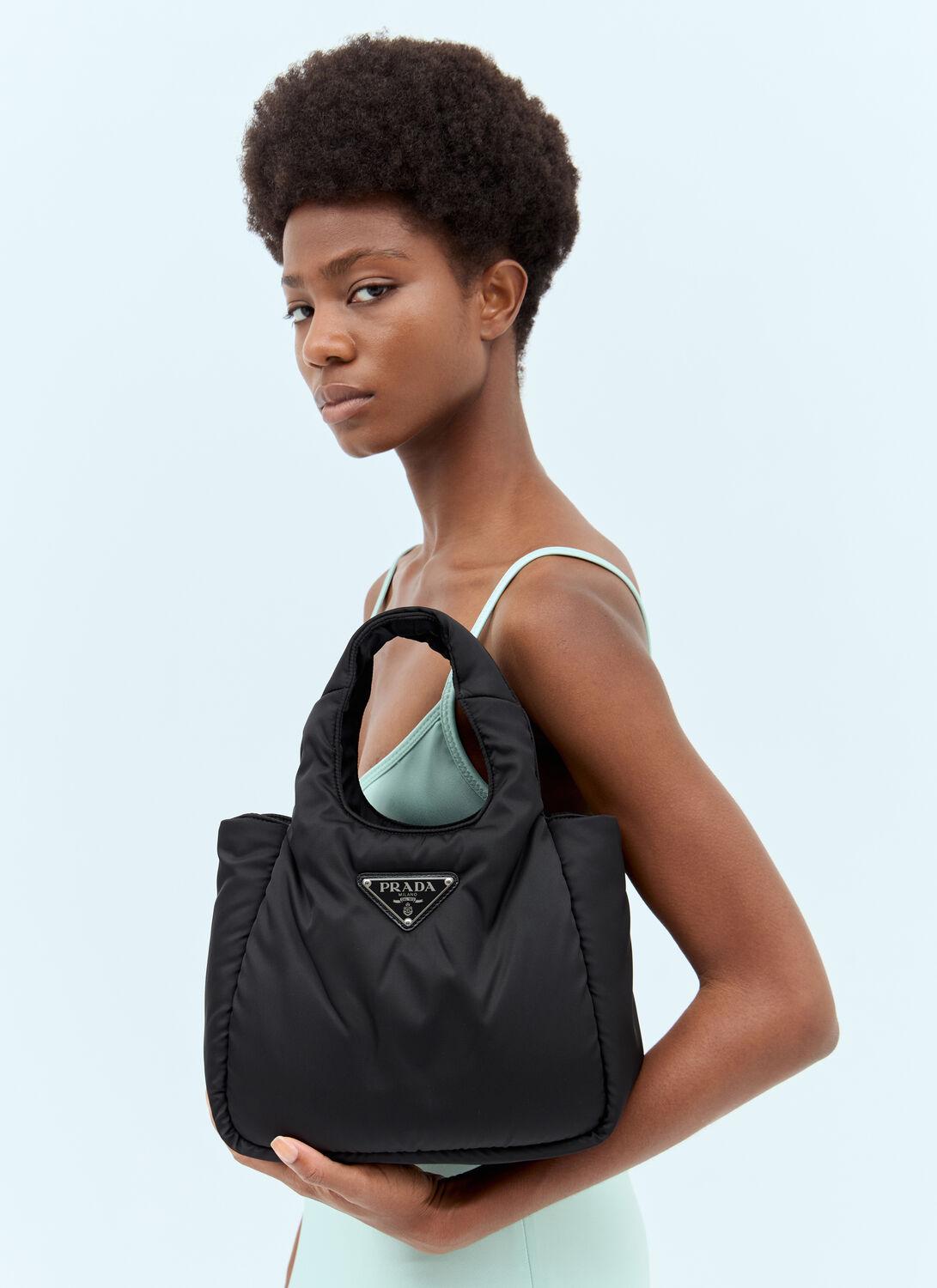 トートバッグ Prada Small Shopping Bag In Padded Re-Nylon Prada Small Padded Re-Nylon Handbag in White | Lyst