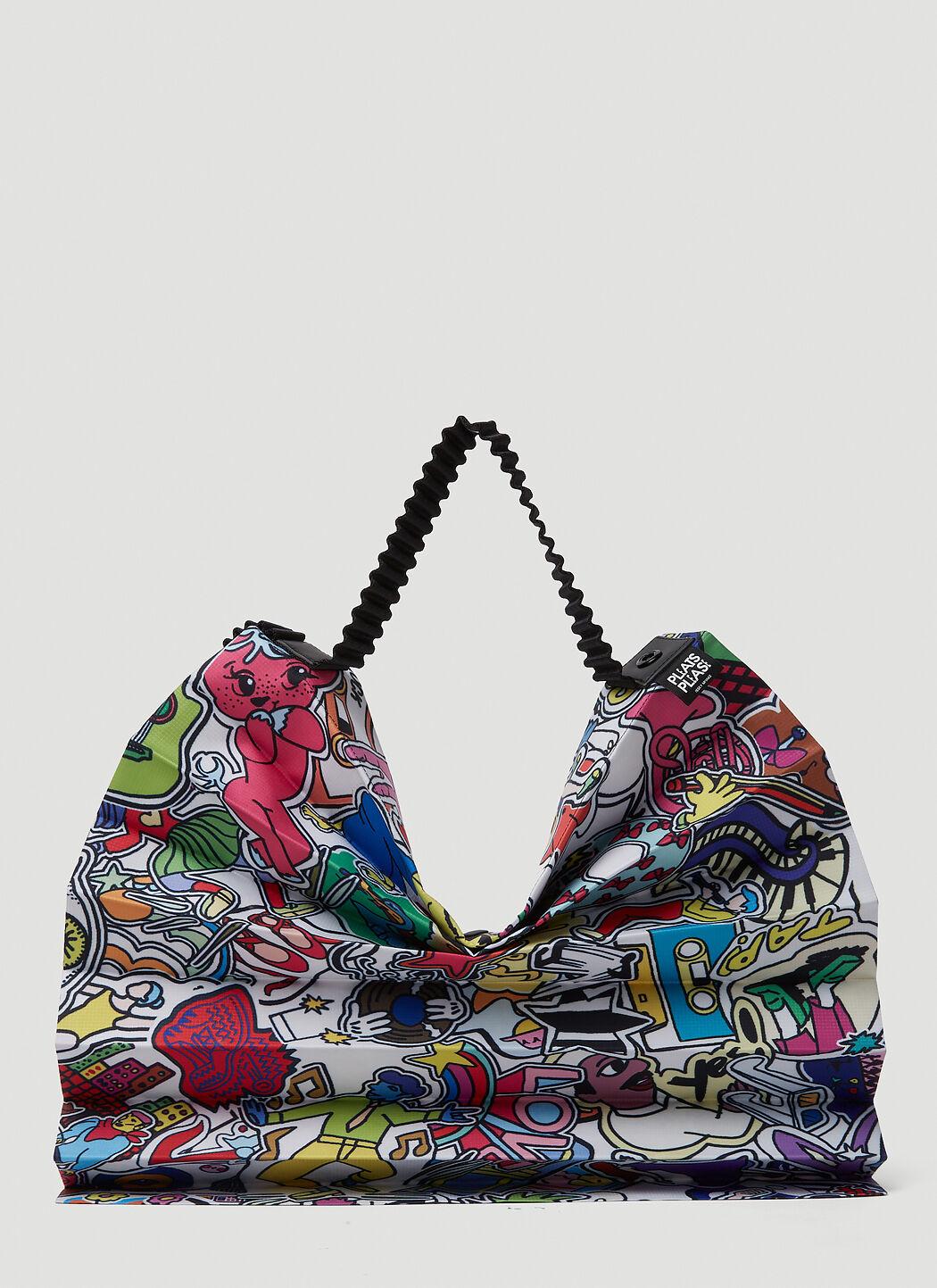 Pleats Please Issey Miyake Omnibus Tote Bag in Blue Lyst Australia