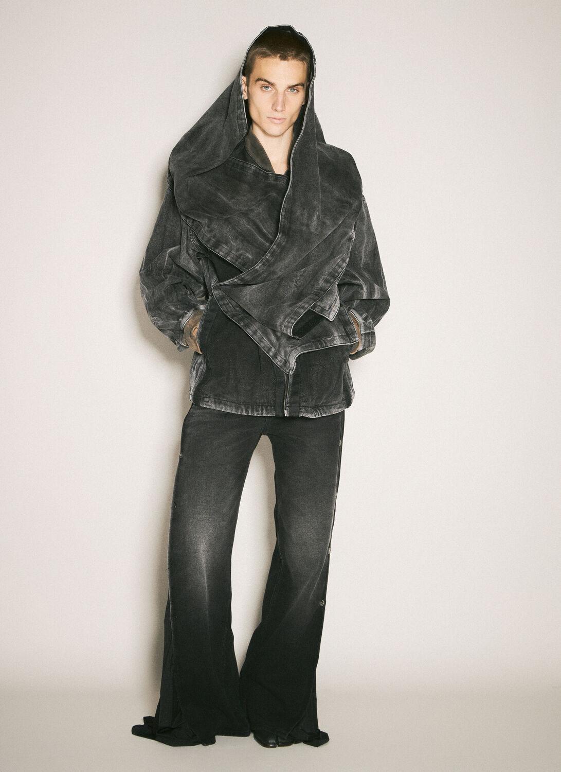 ジャケット Y PROJECT Women Outer 201BL009F533 BLACK Black Y. Project Jean and denim jackets for Women | Online Sale up