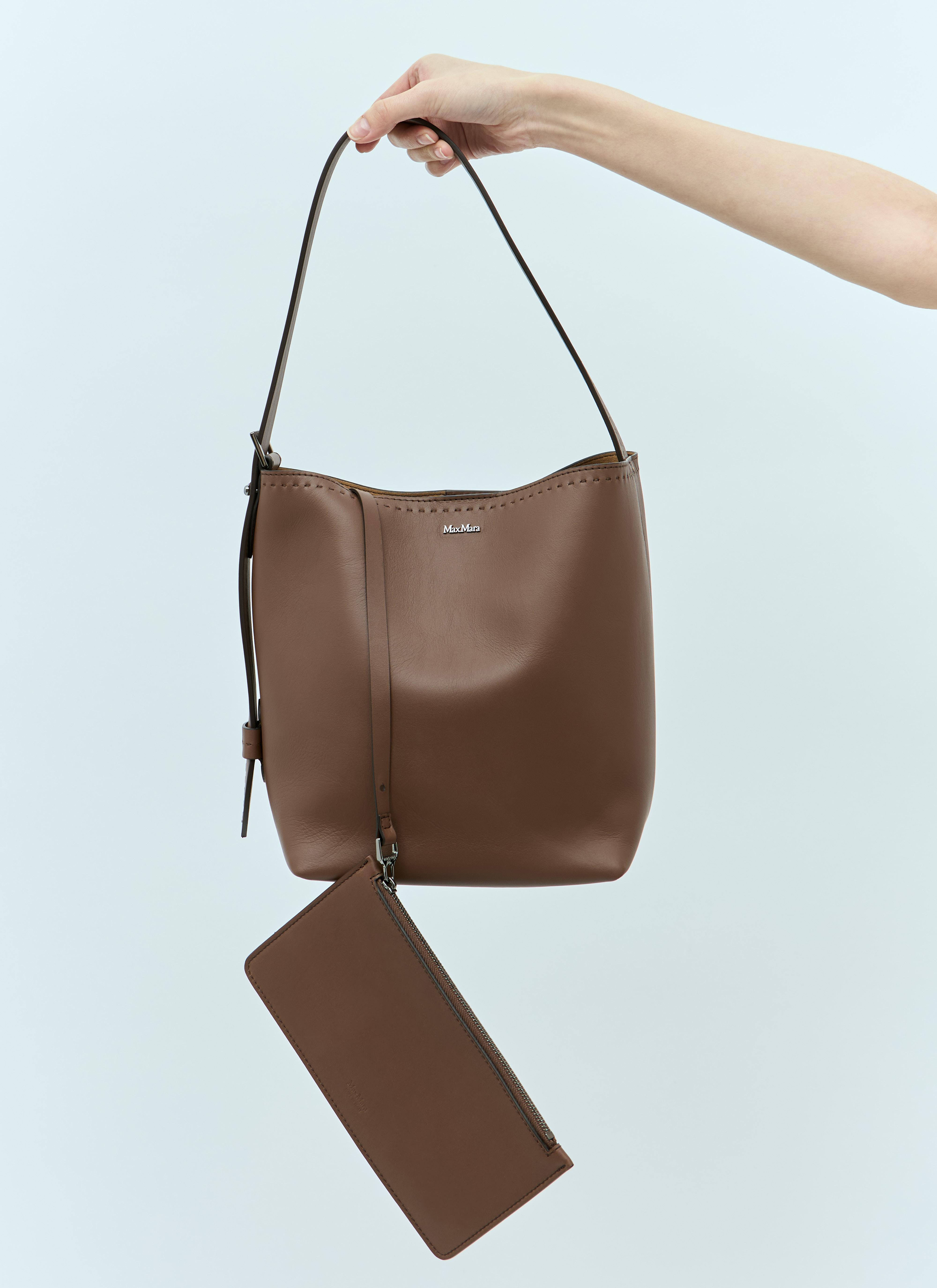 Max Mara Small Archetipo Shopping Bag in Natural | Lyst