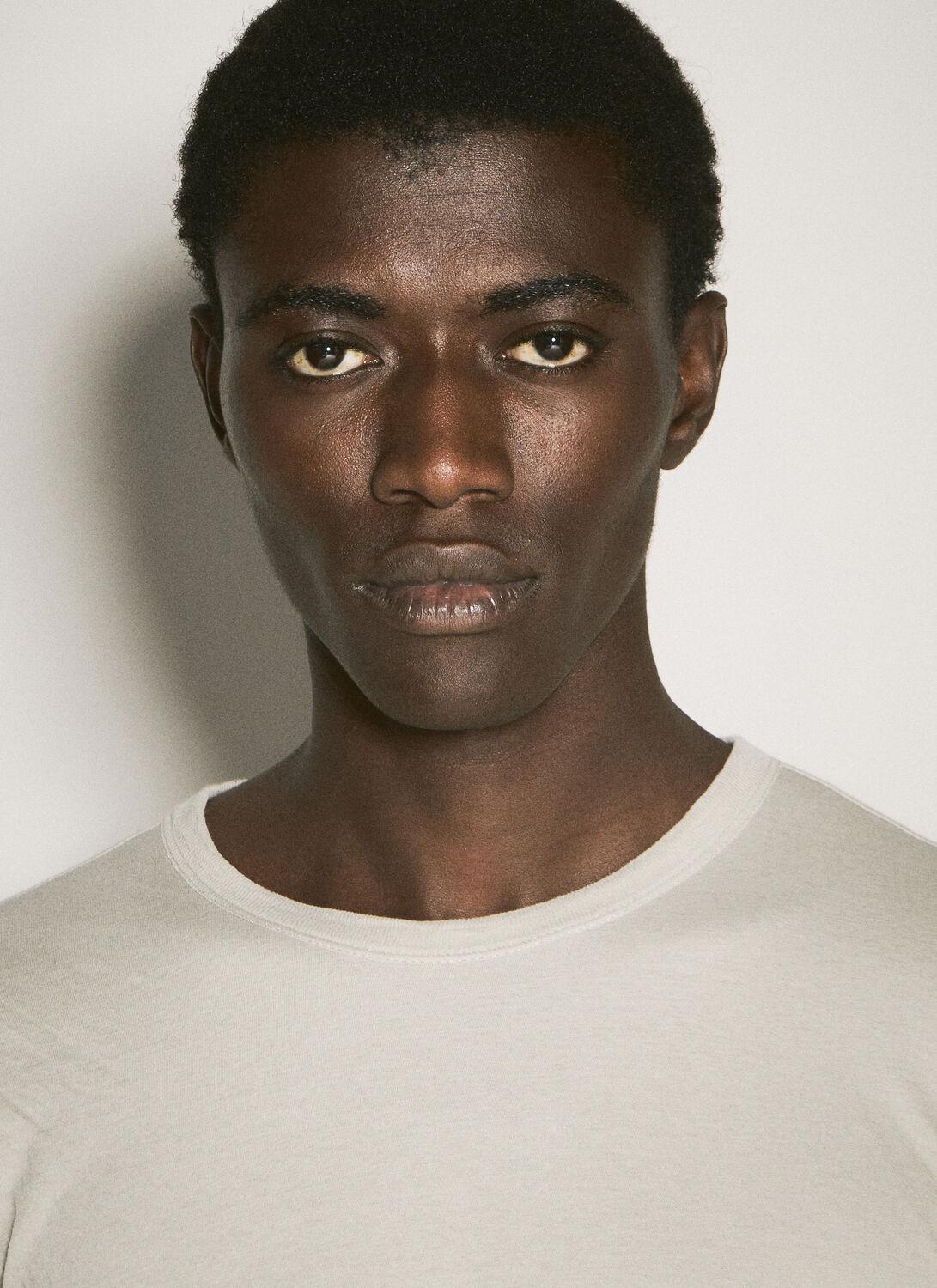 Rick Owens Double Layer T-Shirt in Natural for Men | Lyst Rick Owens Double Layer T-Shirt in Natural for Men | Lyst