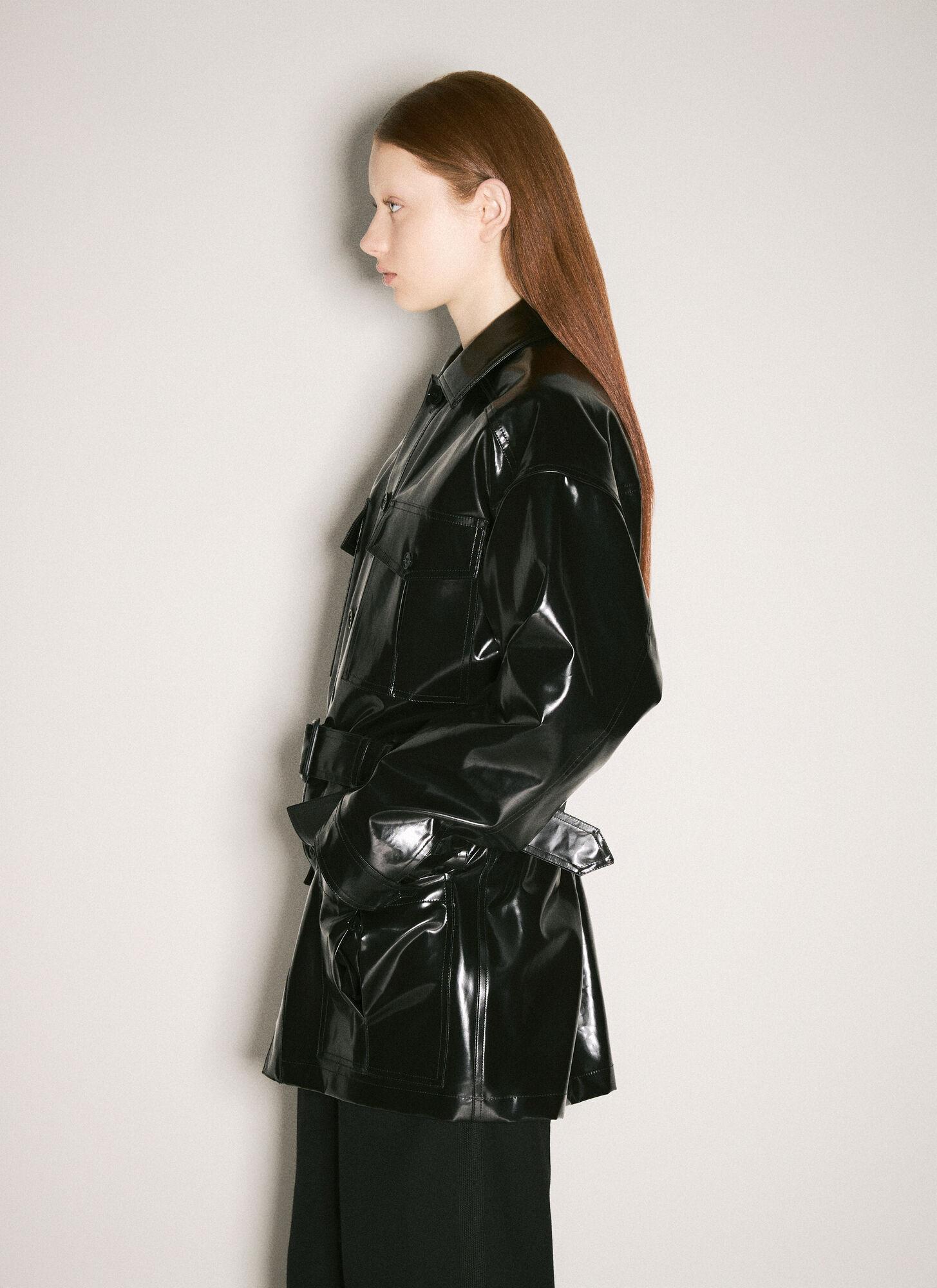 Saint Laurent Saharienne Jacket in Black Lyst UK