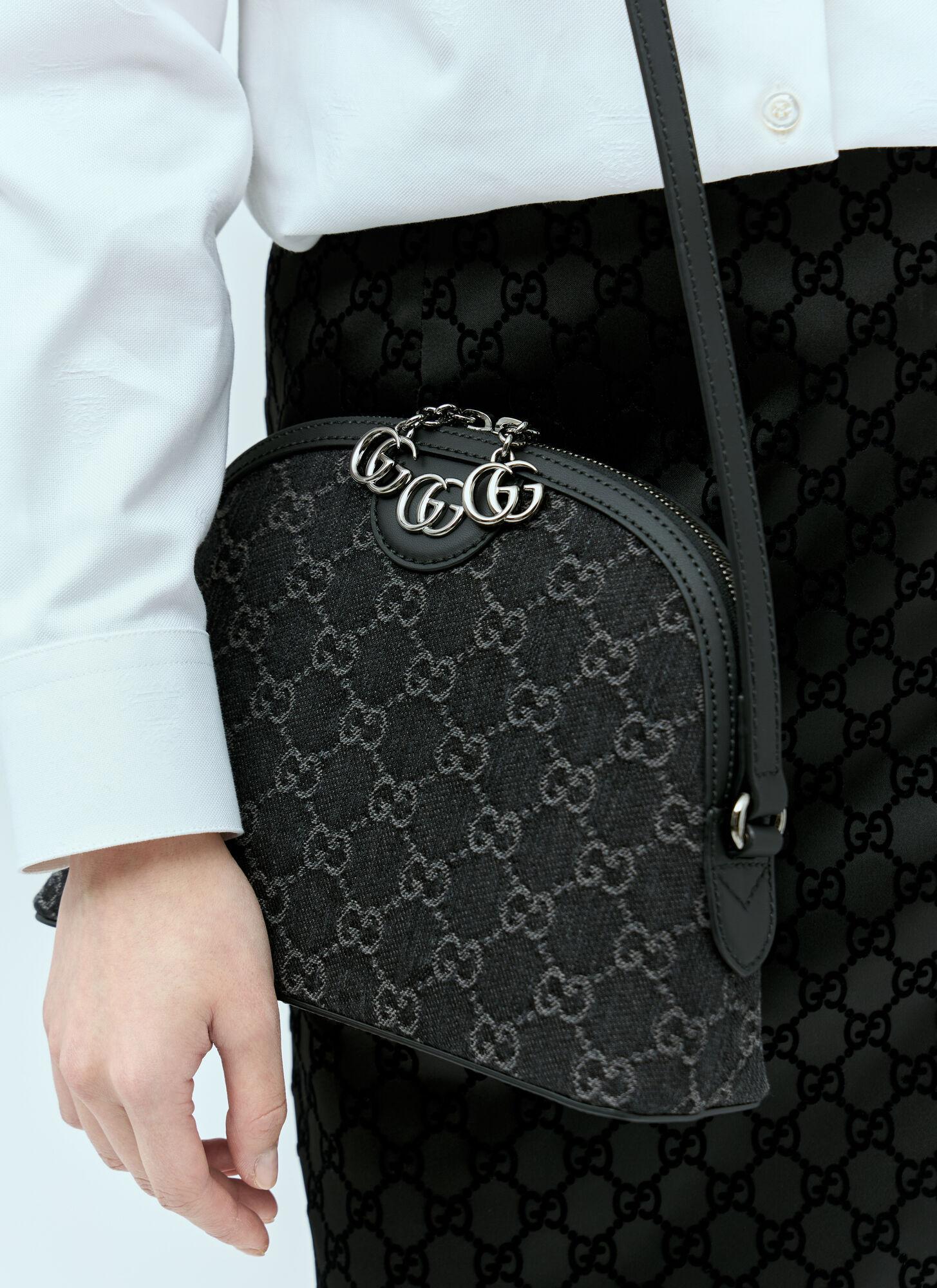 Ophidia gg small shoulder bag black hotsell