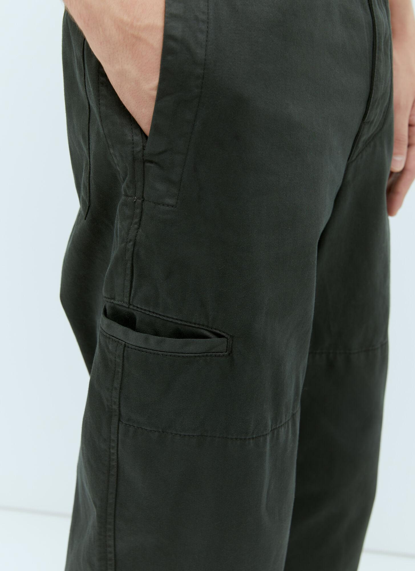 Lemaire Military Cargo Pants in Green for Men