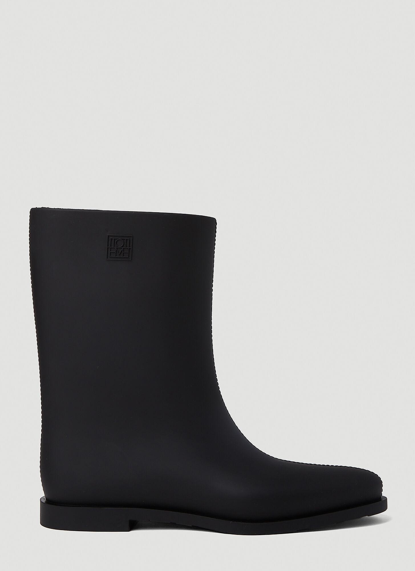 Totême Rain Boots in Black Lyst