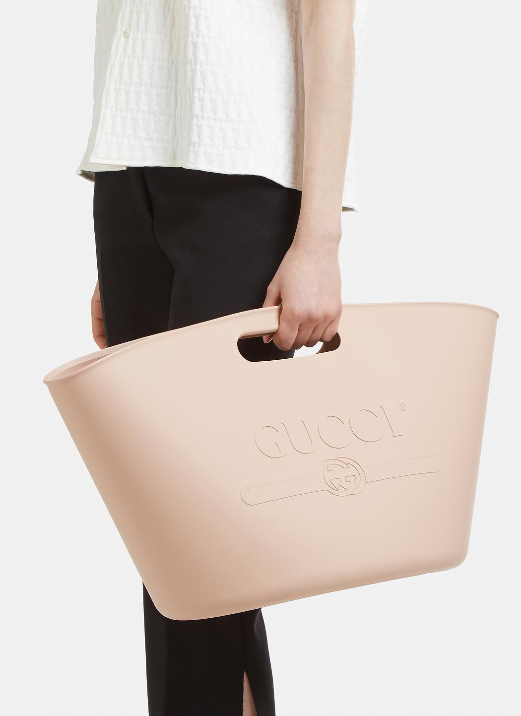 gucci rubber tote bag