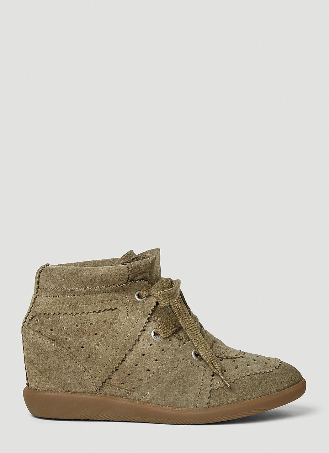 Isabel Marant Bobby Sneakers in Natural | Lyst Canada