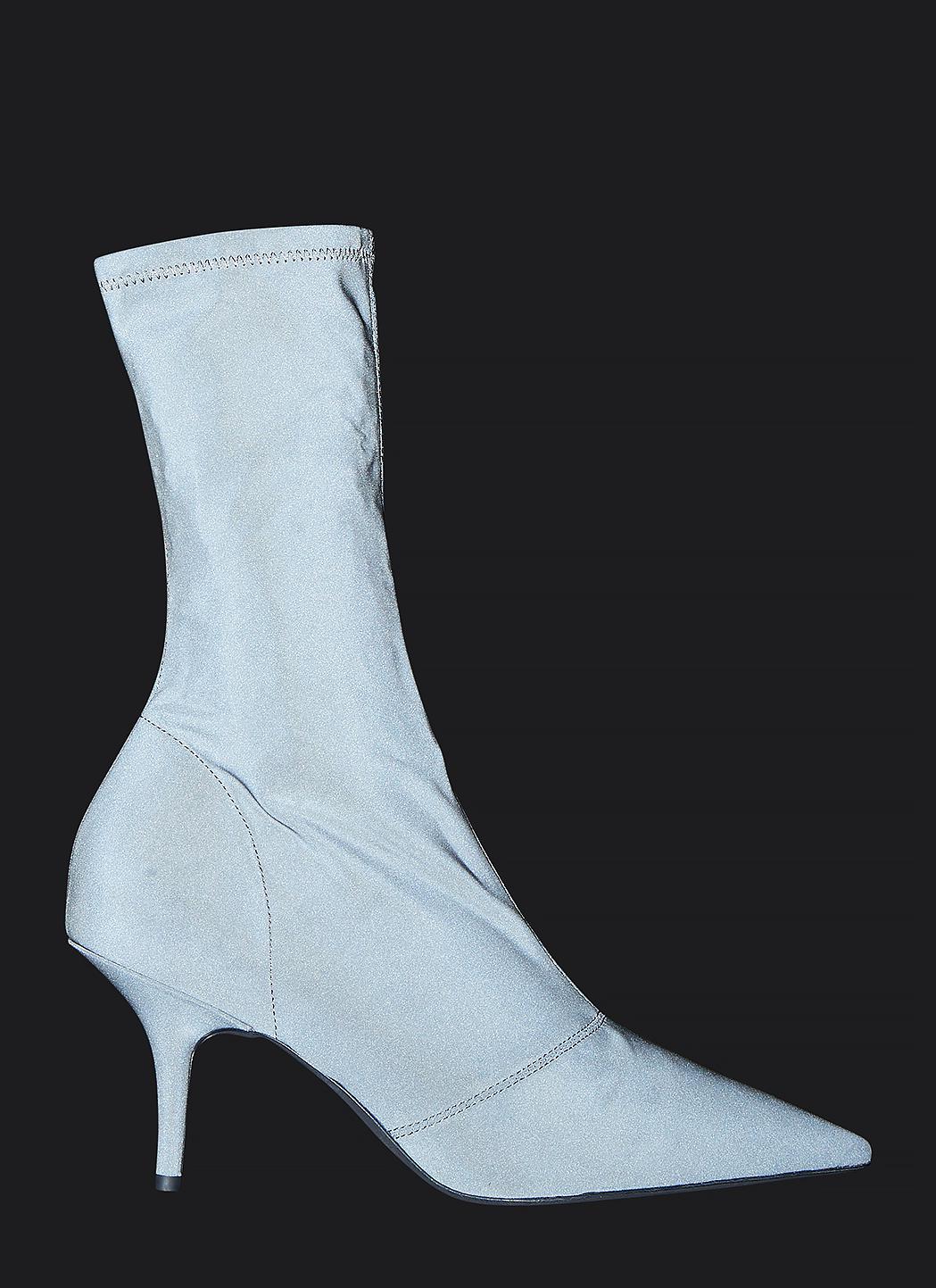 yeezy reflective heels