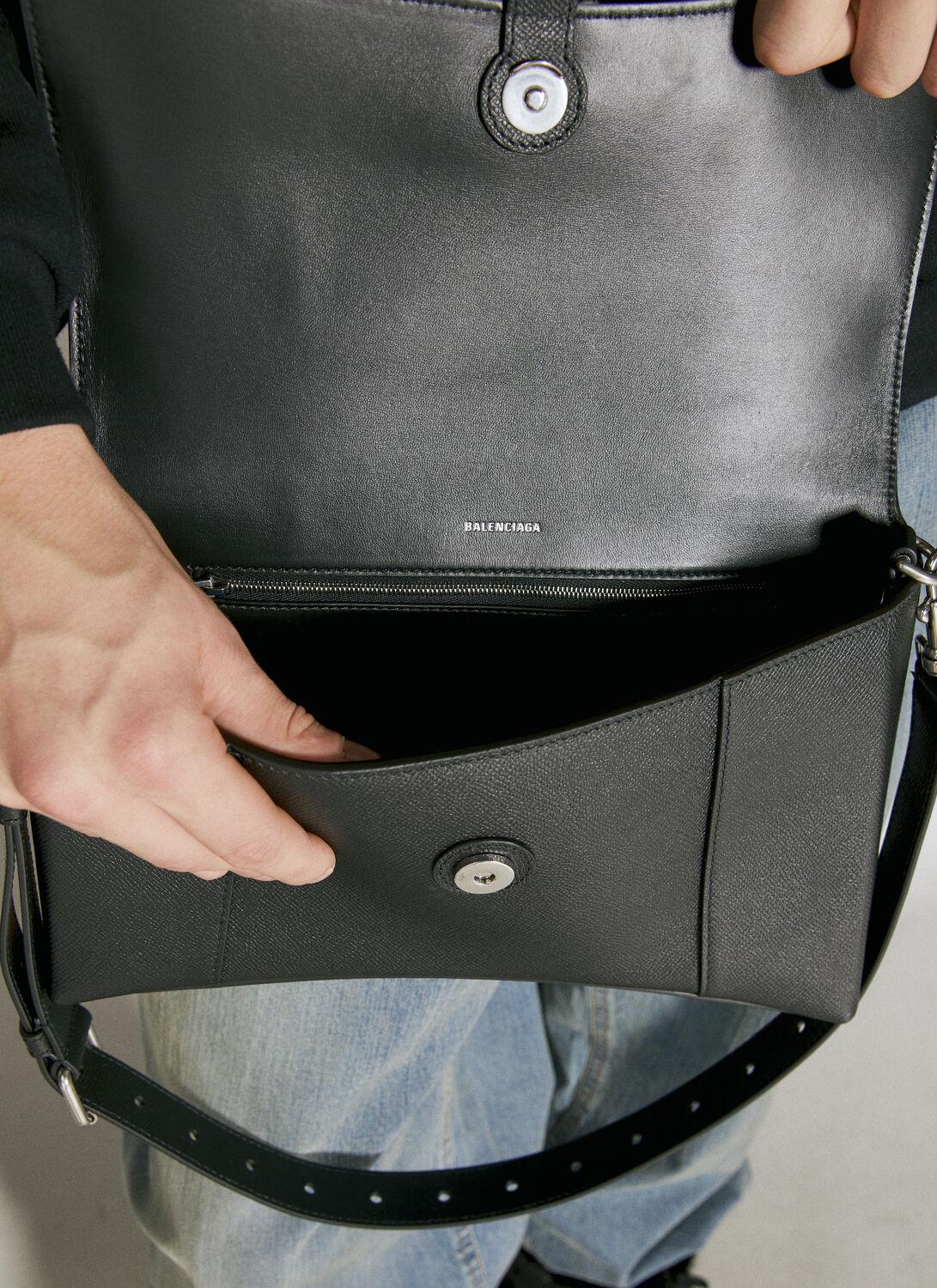 Balenciaga Downtown Messenger Bag in Gray for Men | Lyst
