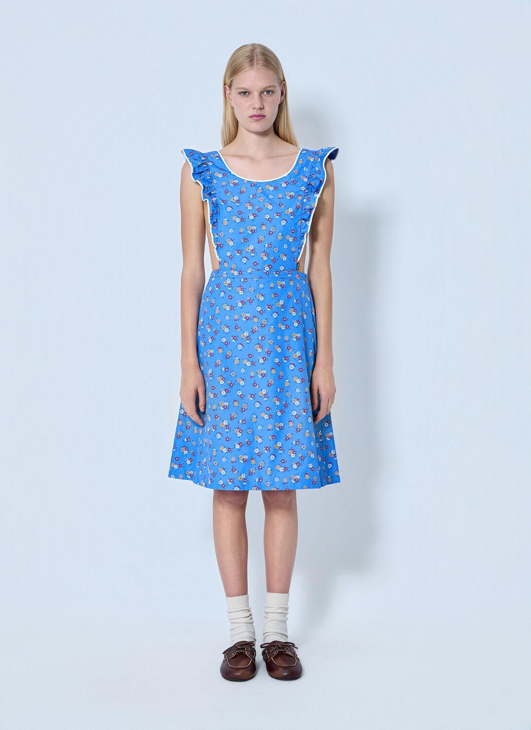 Designer Blue Gingham Pinafore Dress for Women - Up to 57% off | Lyst