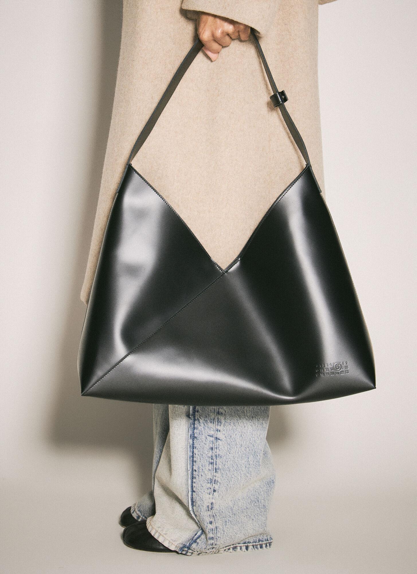 MM6 by Maison Margiela Fortune Cookie Shoulder Bag in Natural 