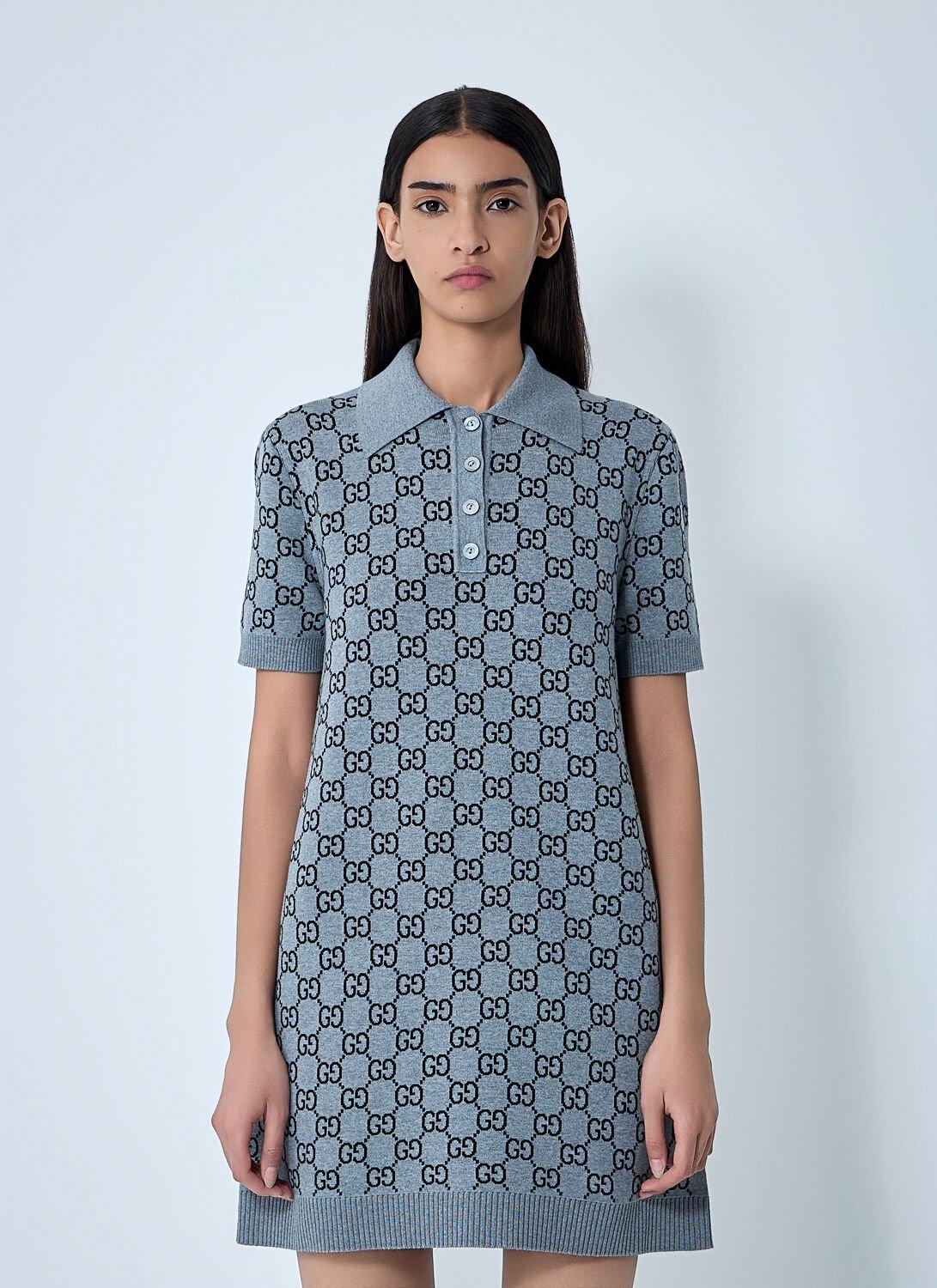 【美品】GUCCI Mini Dress ミニドレス ポロシャツワンピース M グッチ ミニワンピース おすすめ | GUCCI® JP