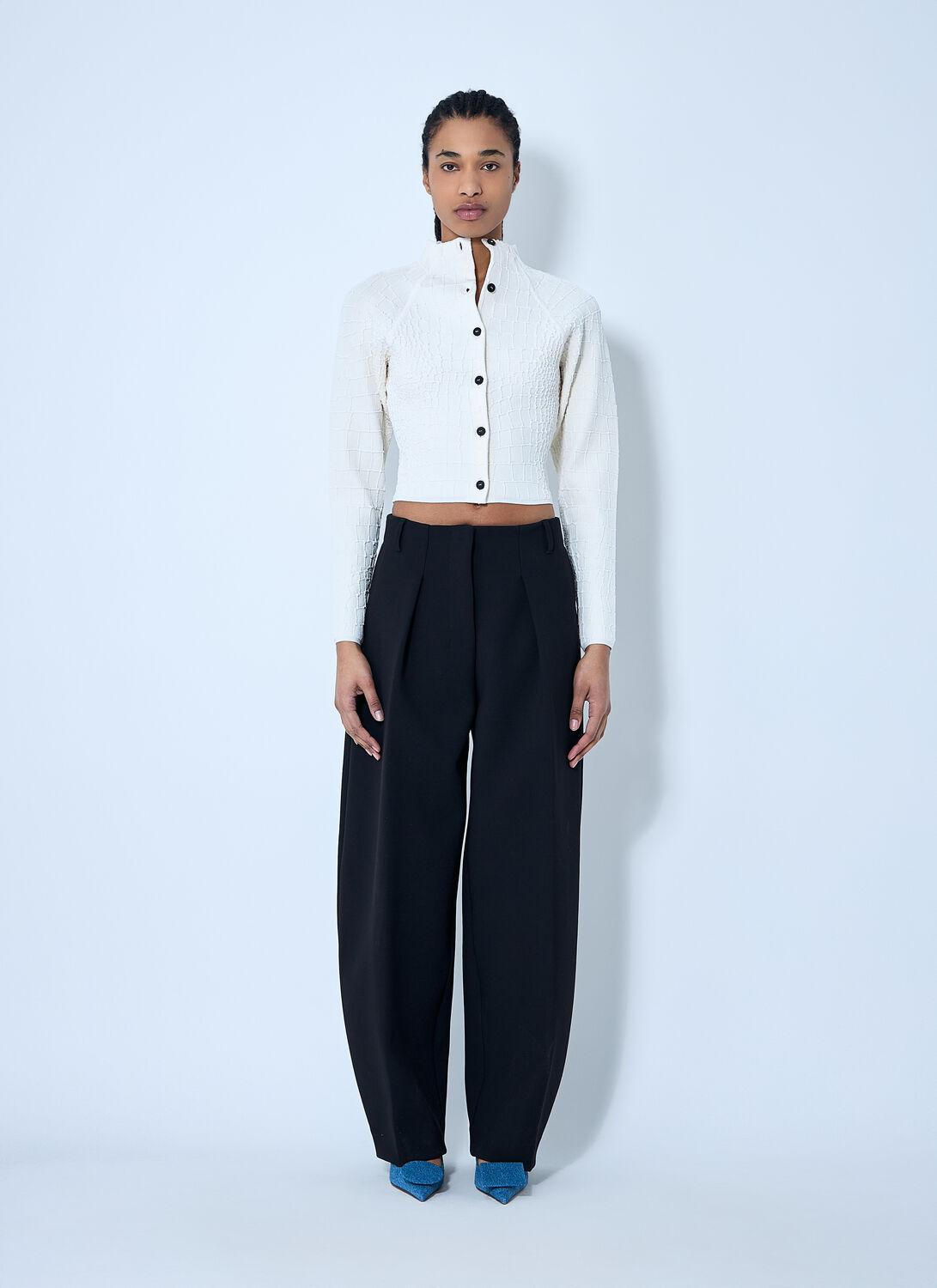 Jacquemus Le Cardigan Scala in White | Lyst