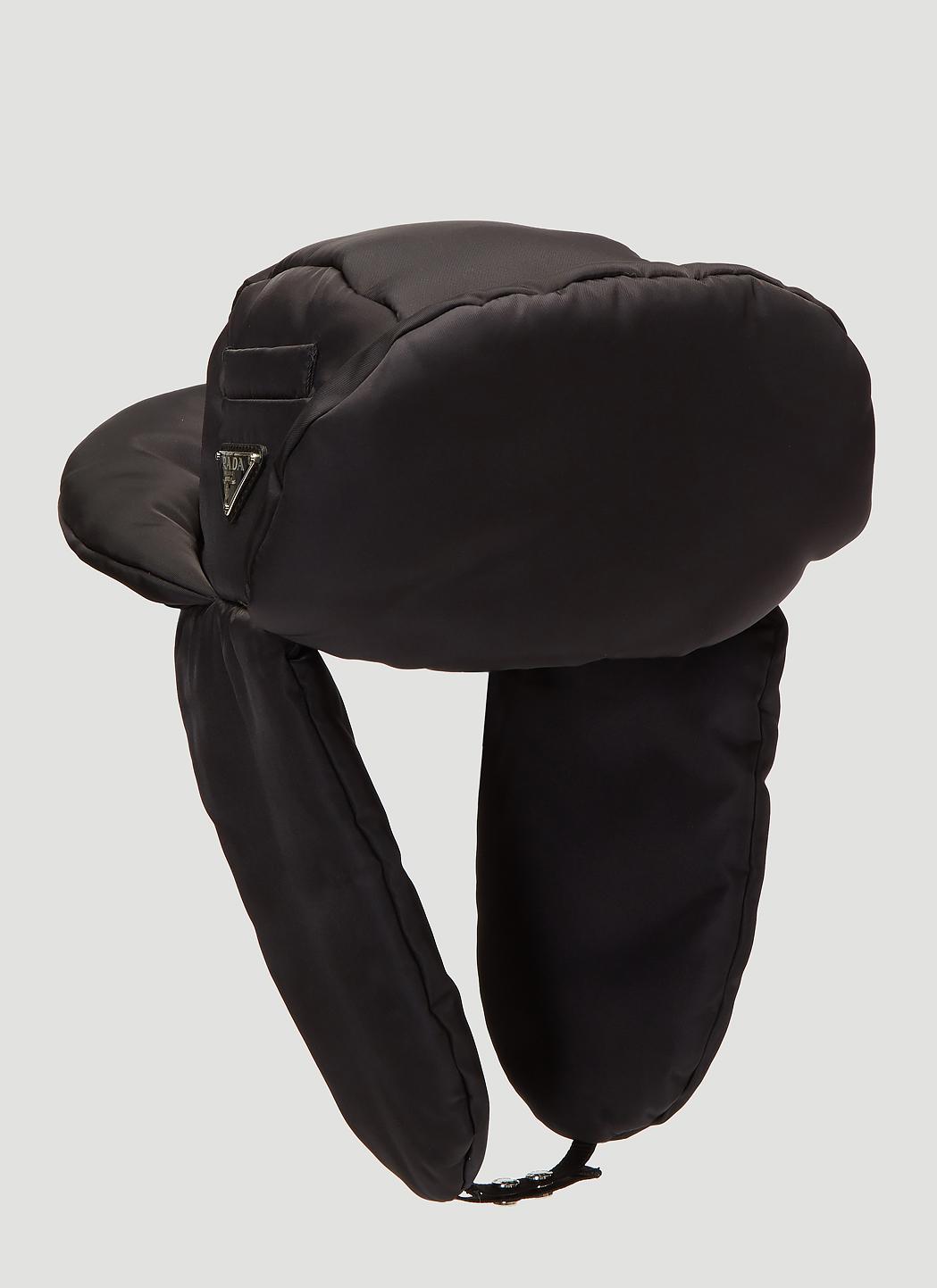 prada padded nylon hat