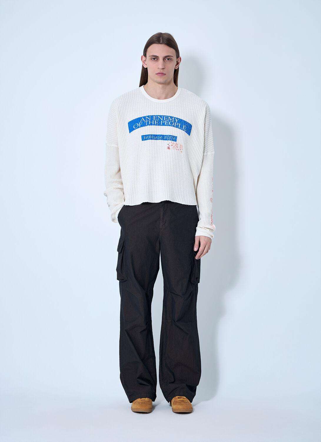 PALY Steve's Thermal Sweater in White for Men | Lyst