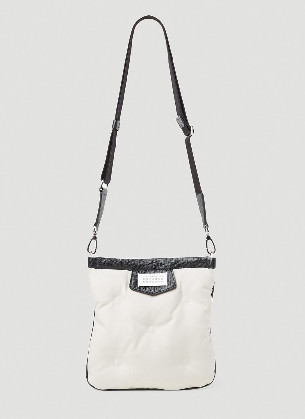 Maison Margiela Glam Slam Sport Flat Pocket Crossbody Bag in White