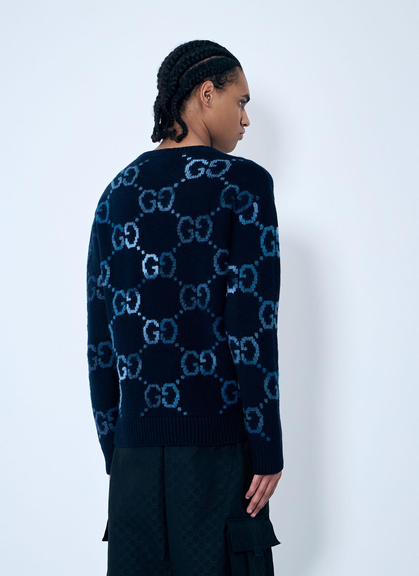 blue gucci sweater