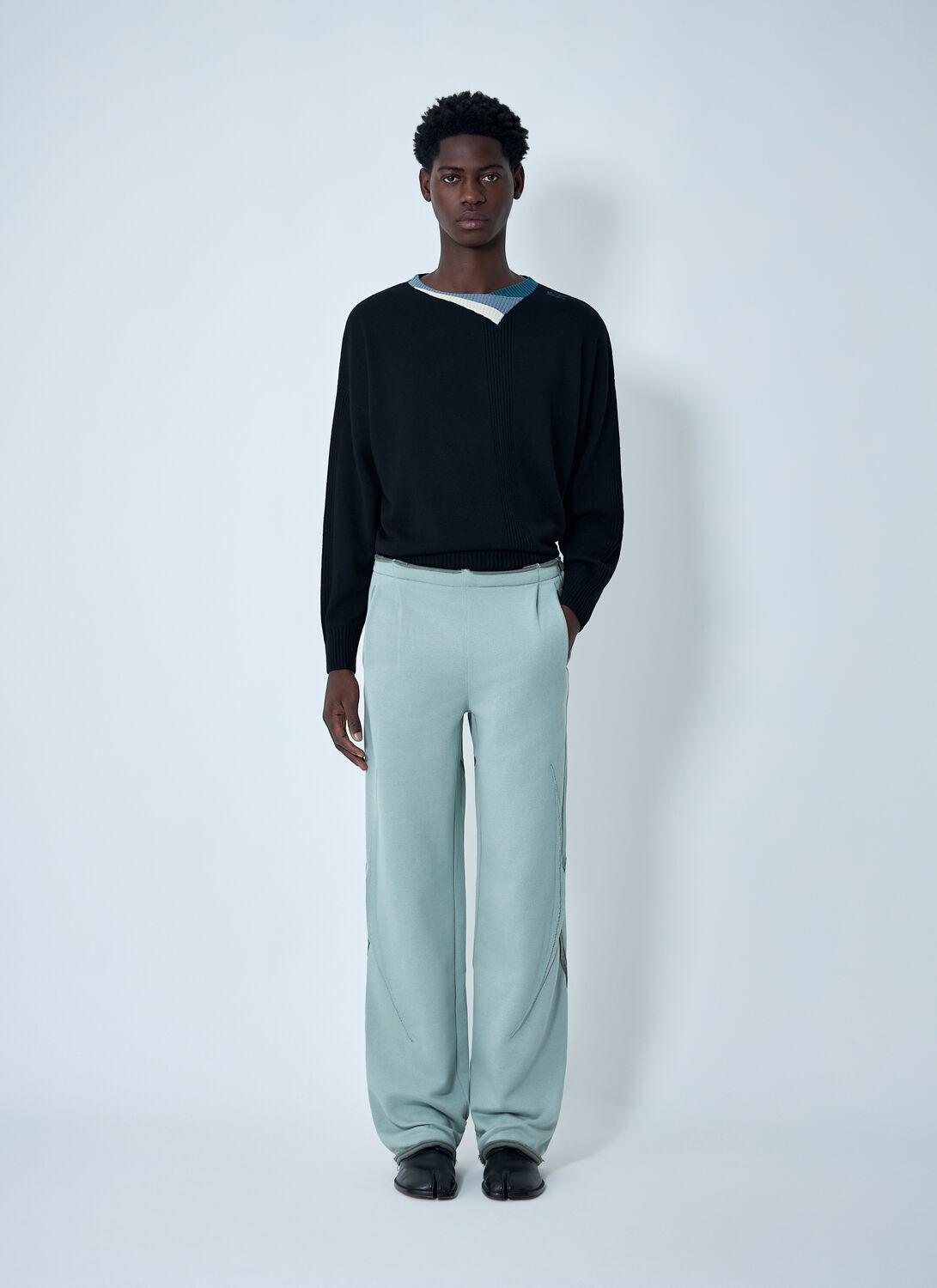Kiko Kostadinov Wool-Blend Sweater in Black for Men | Lyst