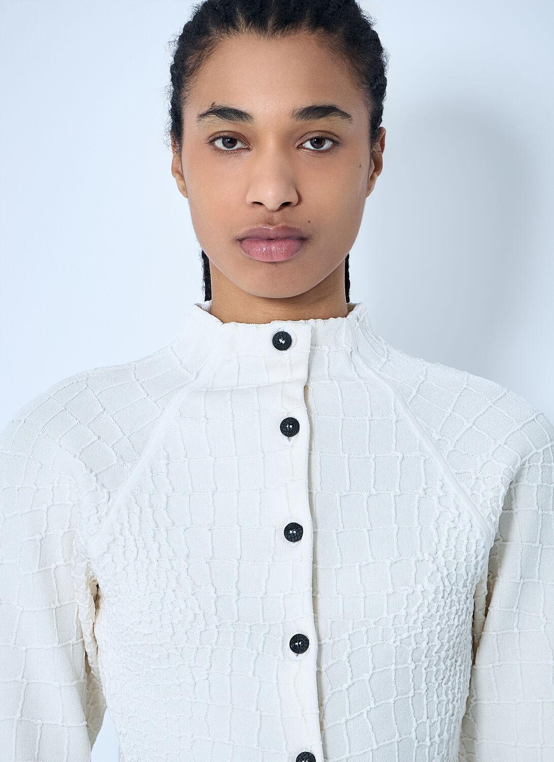 Tシャツ・カットソー JACQUEMUS Le Cardigan Scala Jacquemus Le Cardigan Scala in White | Lyst
