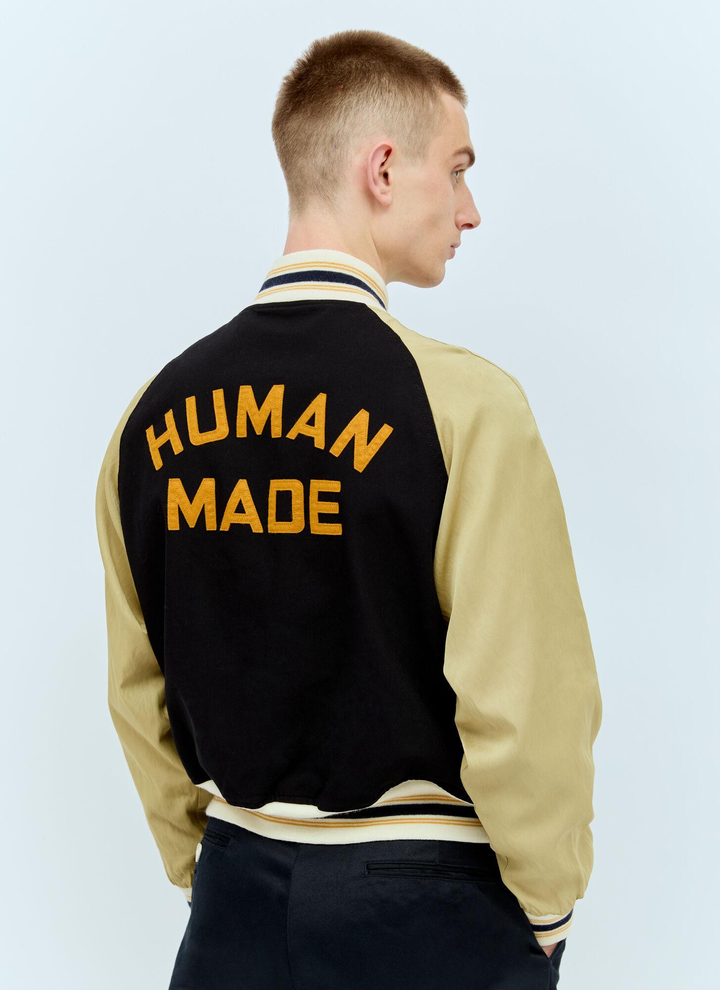 Human made baseball jacket sale