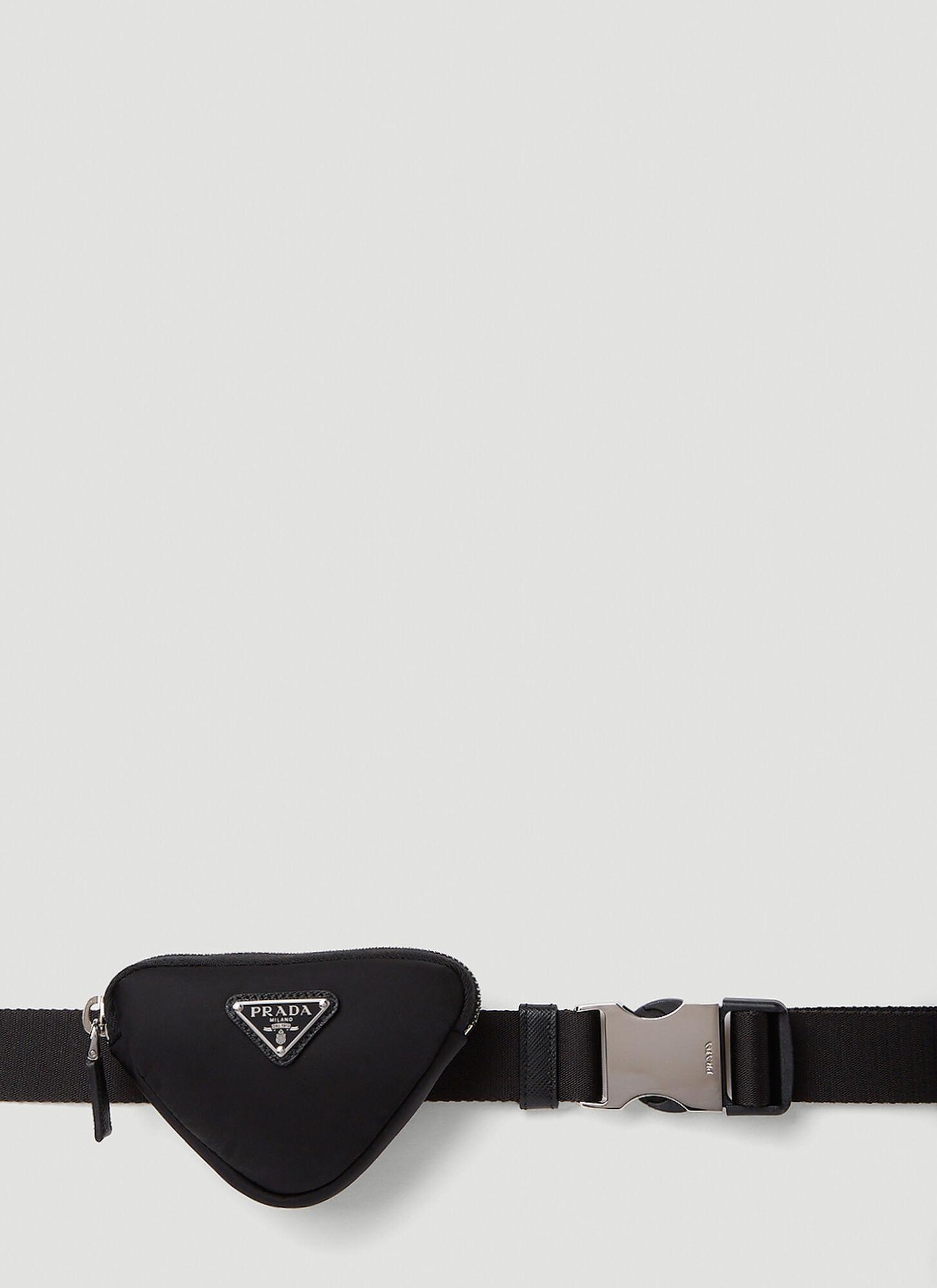 Prada Nastro Belt Bag in White for Men | Lyst