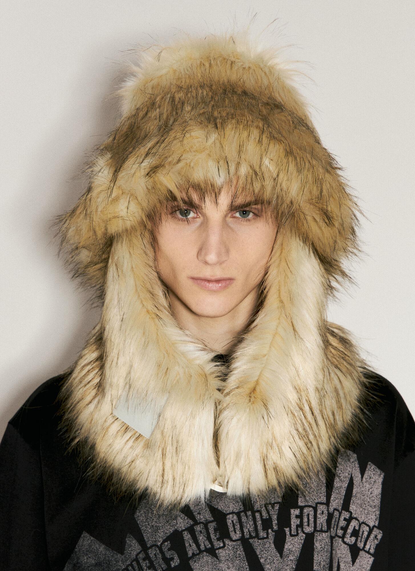 Lanvin x Future Drop 3 Faux Fur Fisherman Hat in Natural for Men | Lyst UK