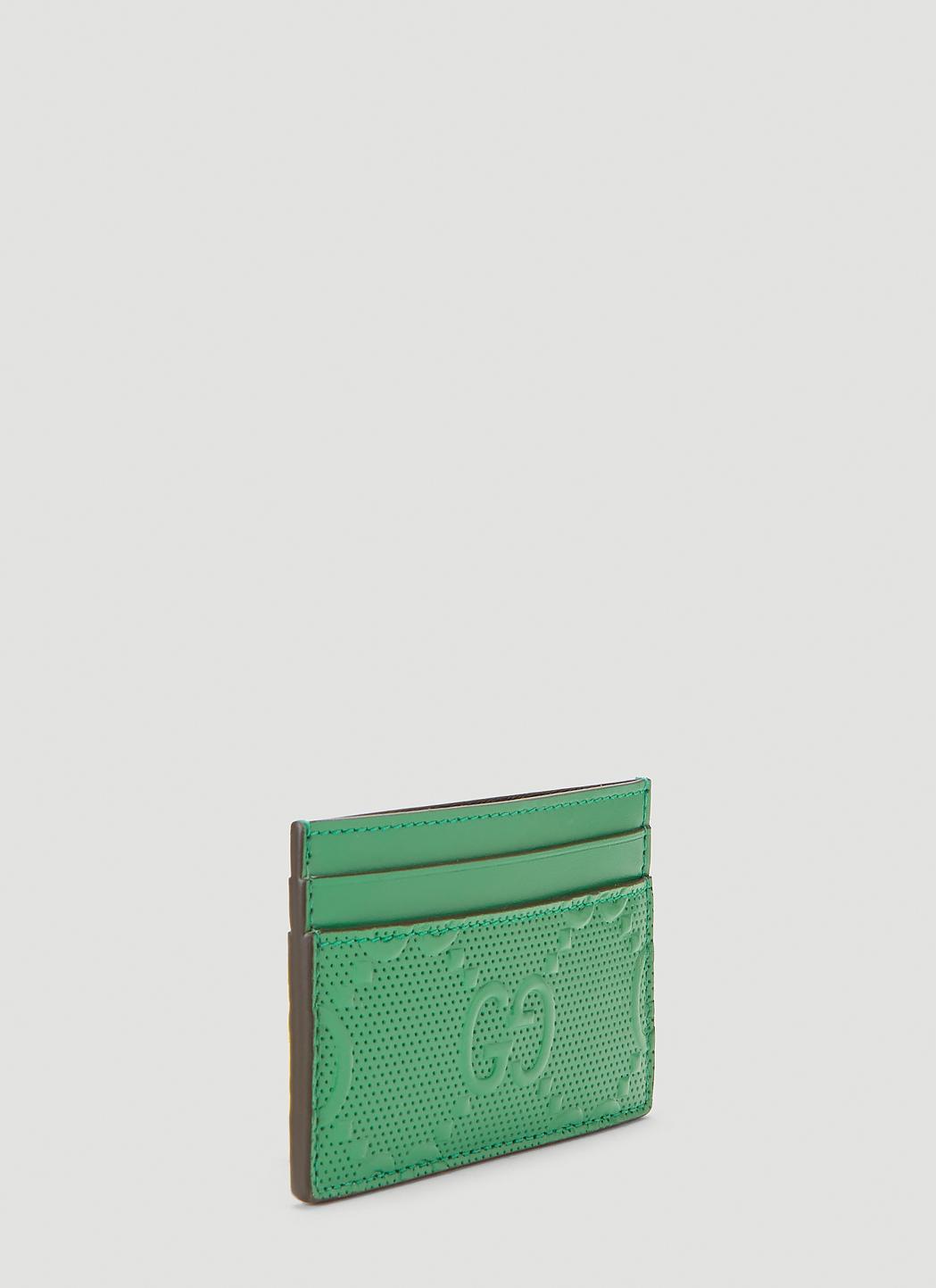 Gucci Green Matelassé Leather GG Marmont Card Case at 1stDibs  gucci  marmont card case, gucci wallet green, green gucci card holder