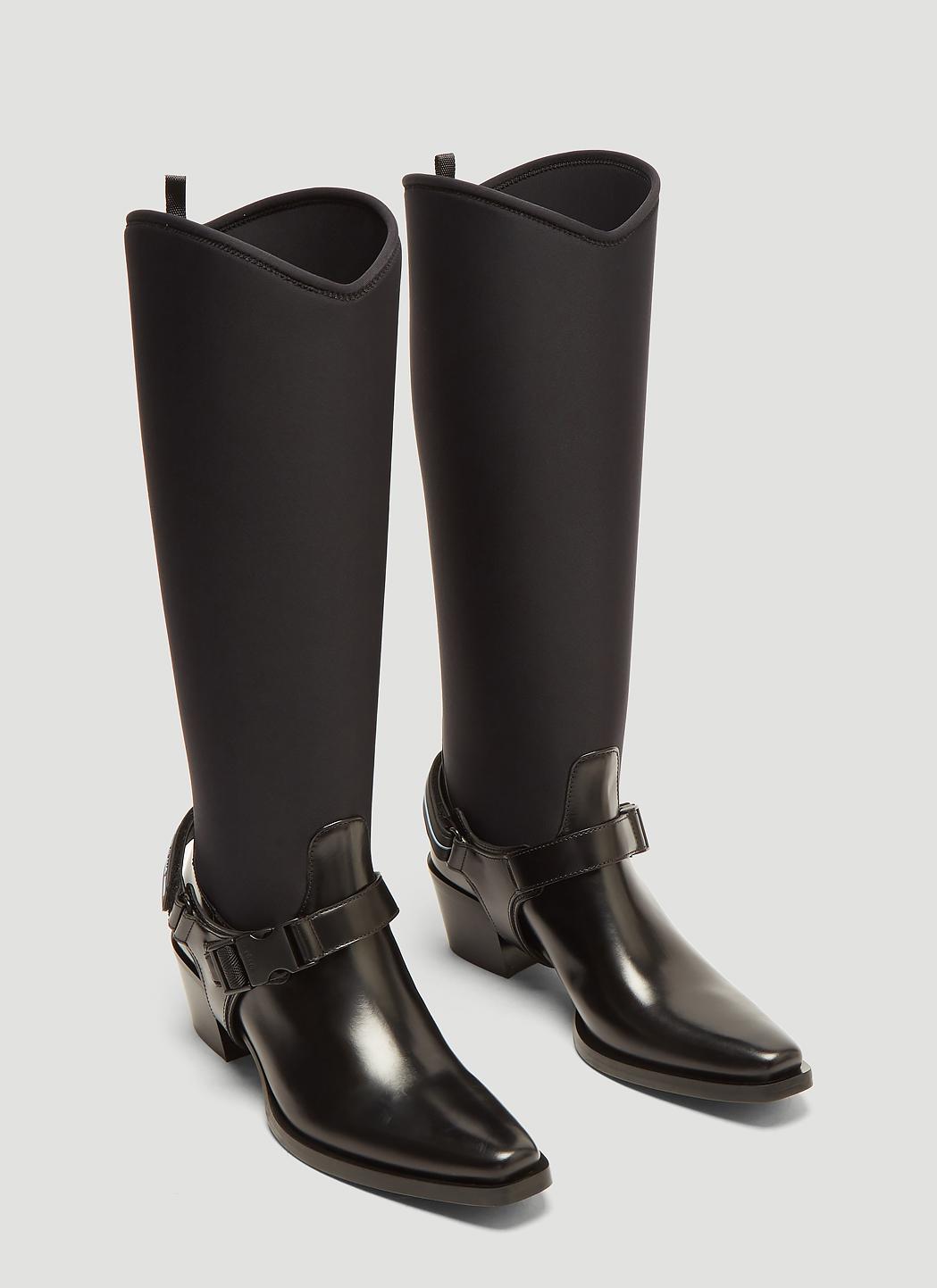 prada neoprene boots