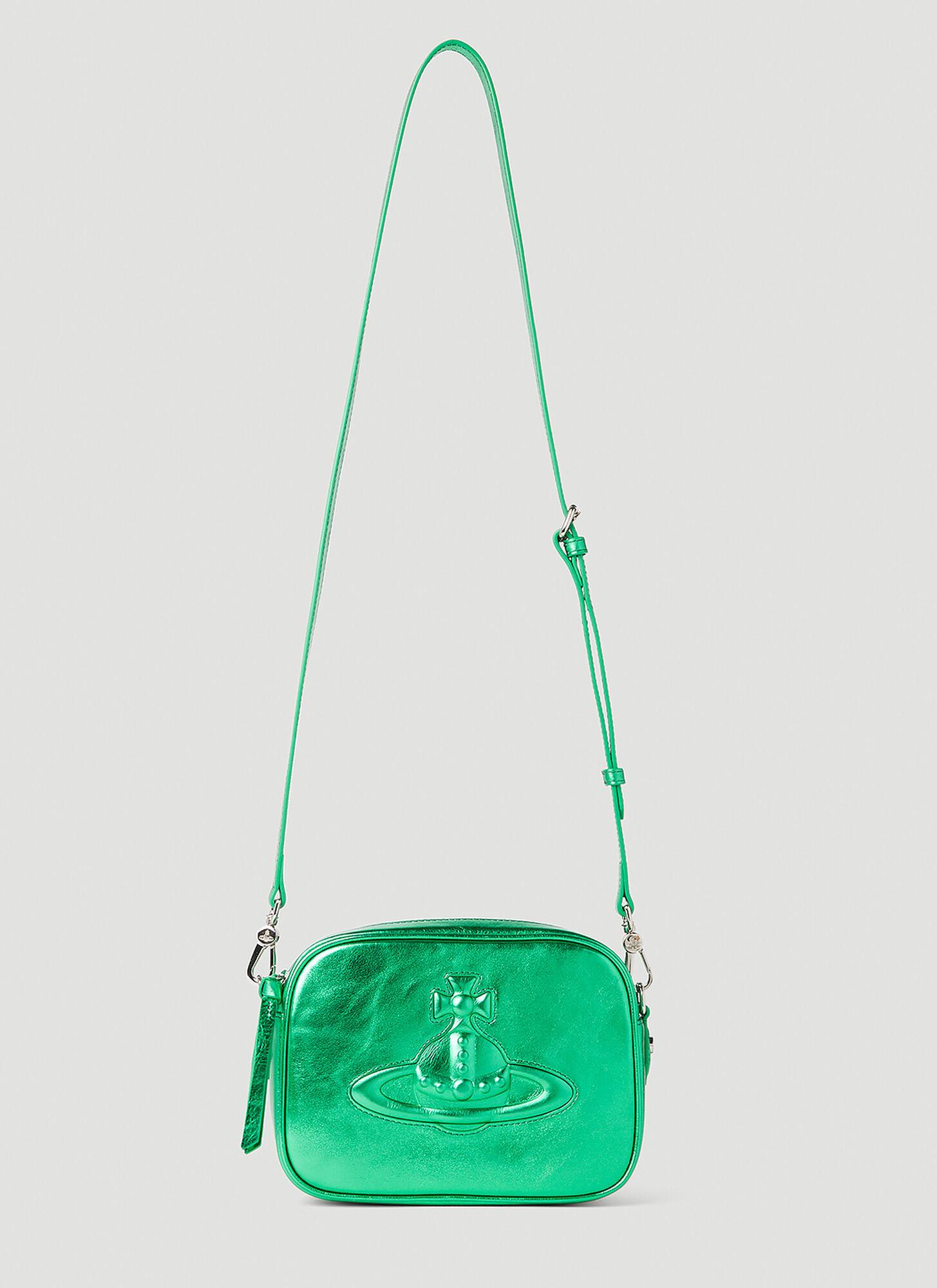 Vivienne Westwood Anna Camera Shoulder Bag in Green Lyst