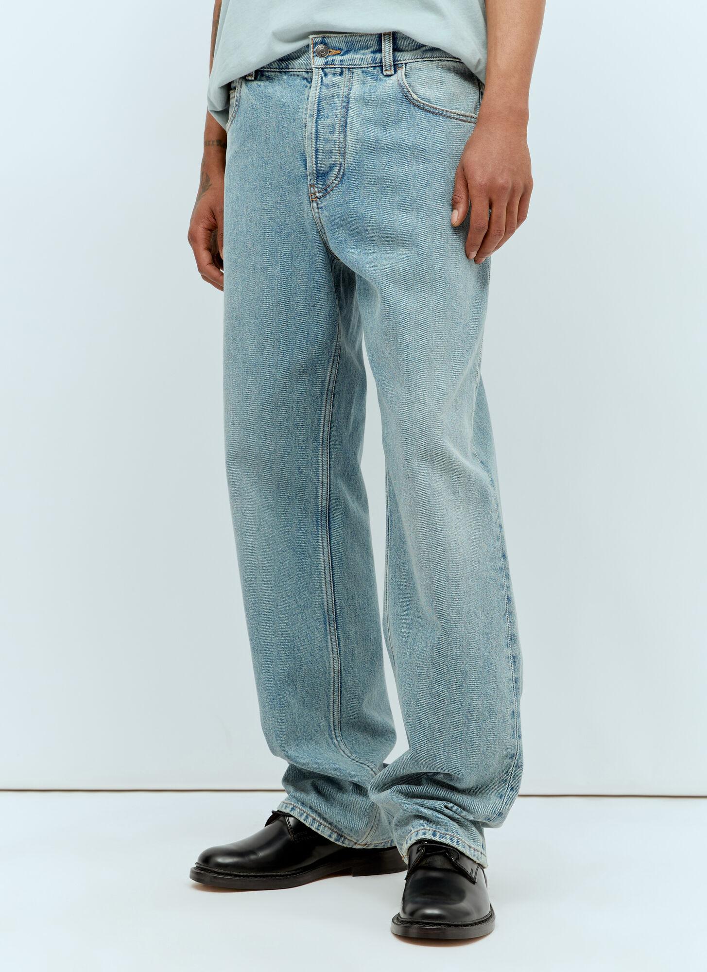 The Row Ross Straight Leg Jeans in Blue for Men Lyst Canada