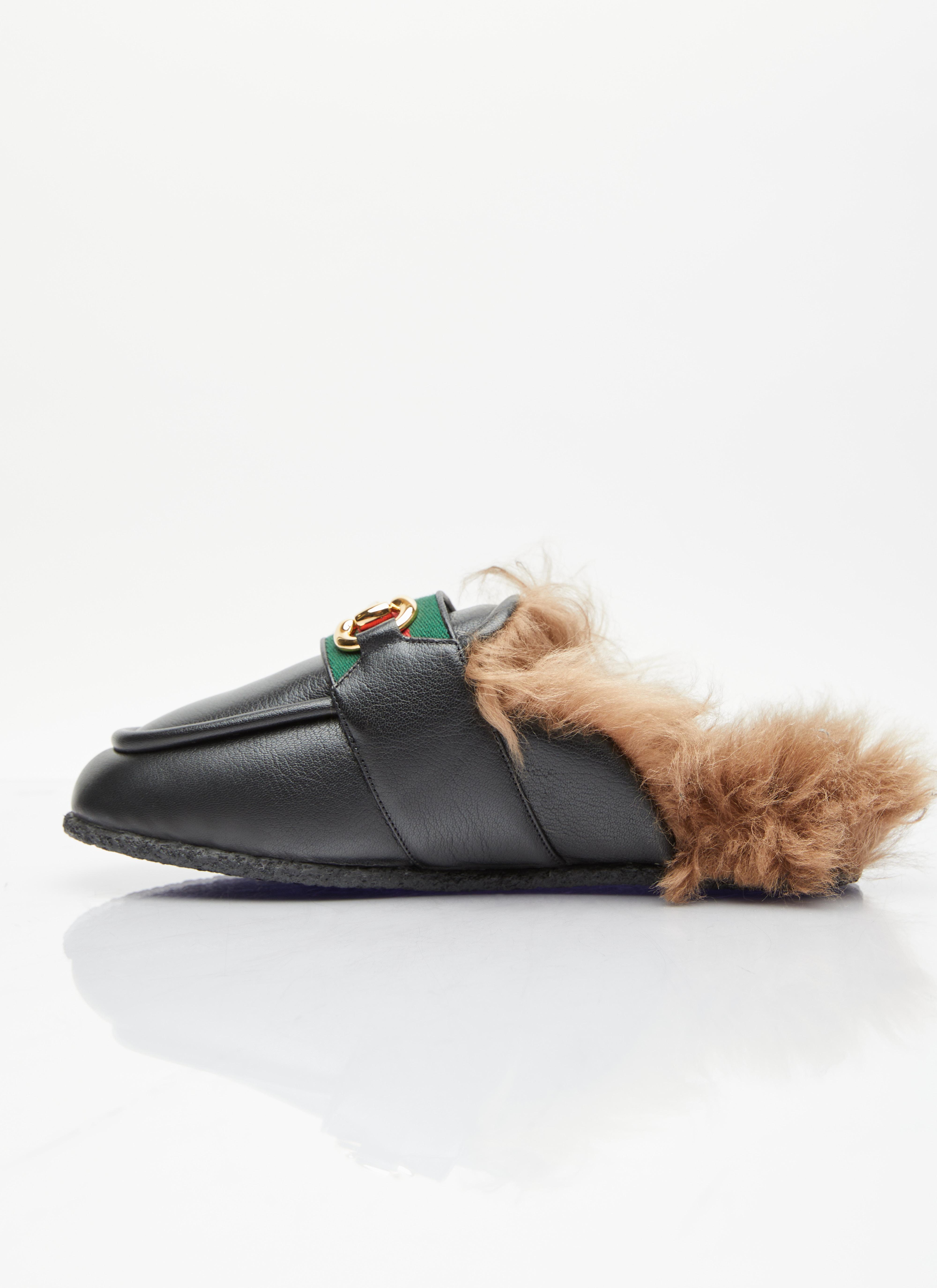 Gucci hotsell fluffy slippers
