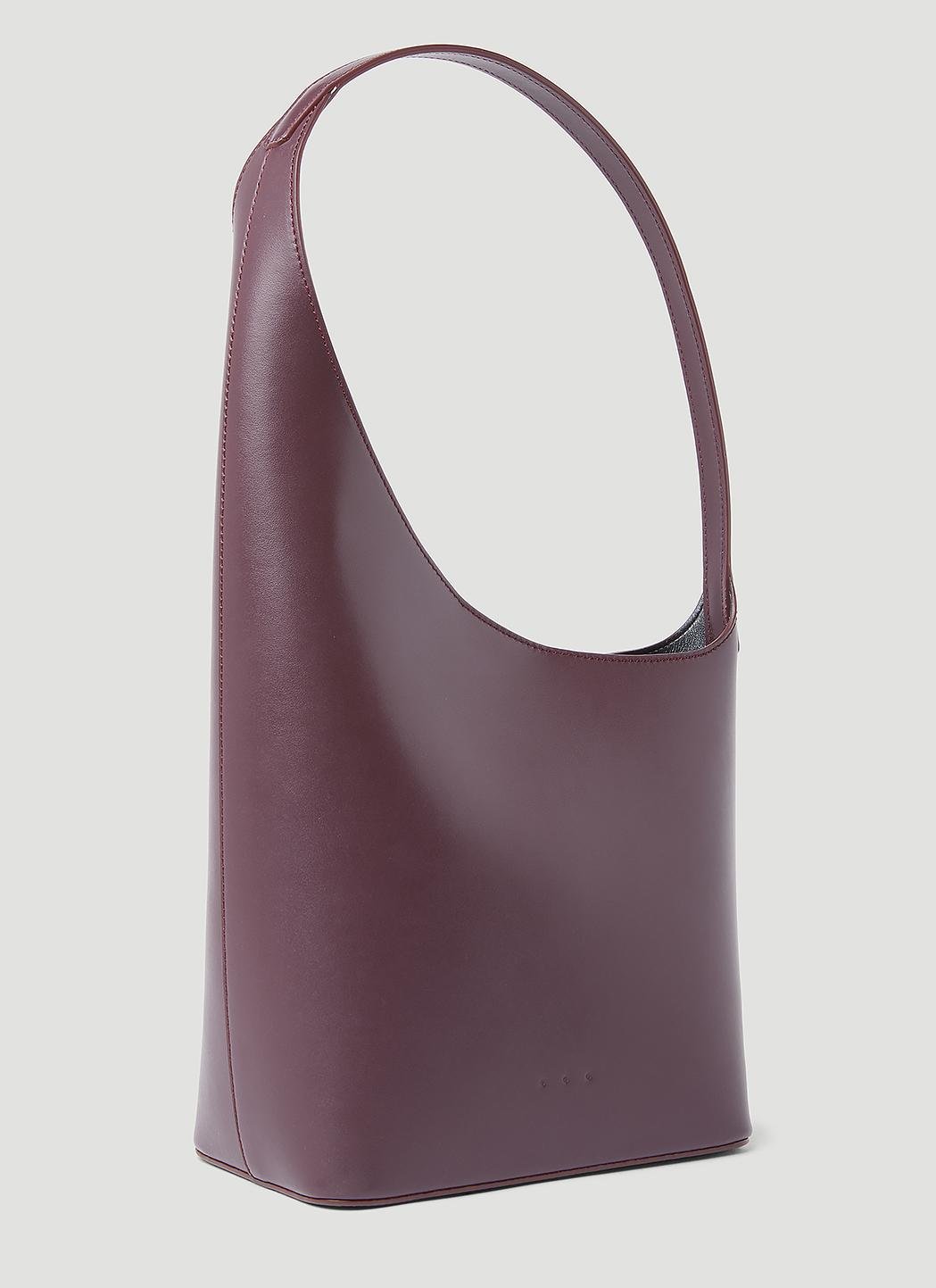 Aesther Ekme New Demi Lune Shoulder Bag in Purple