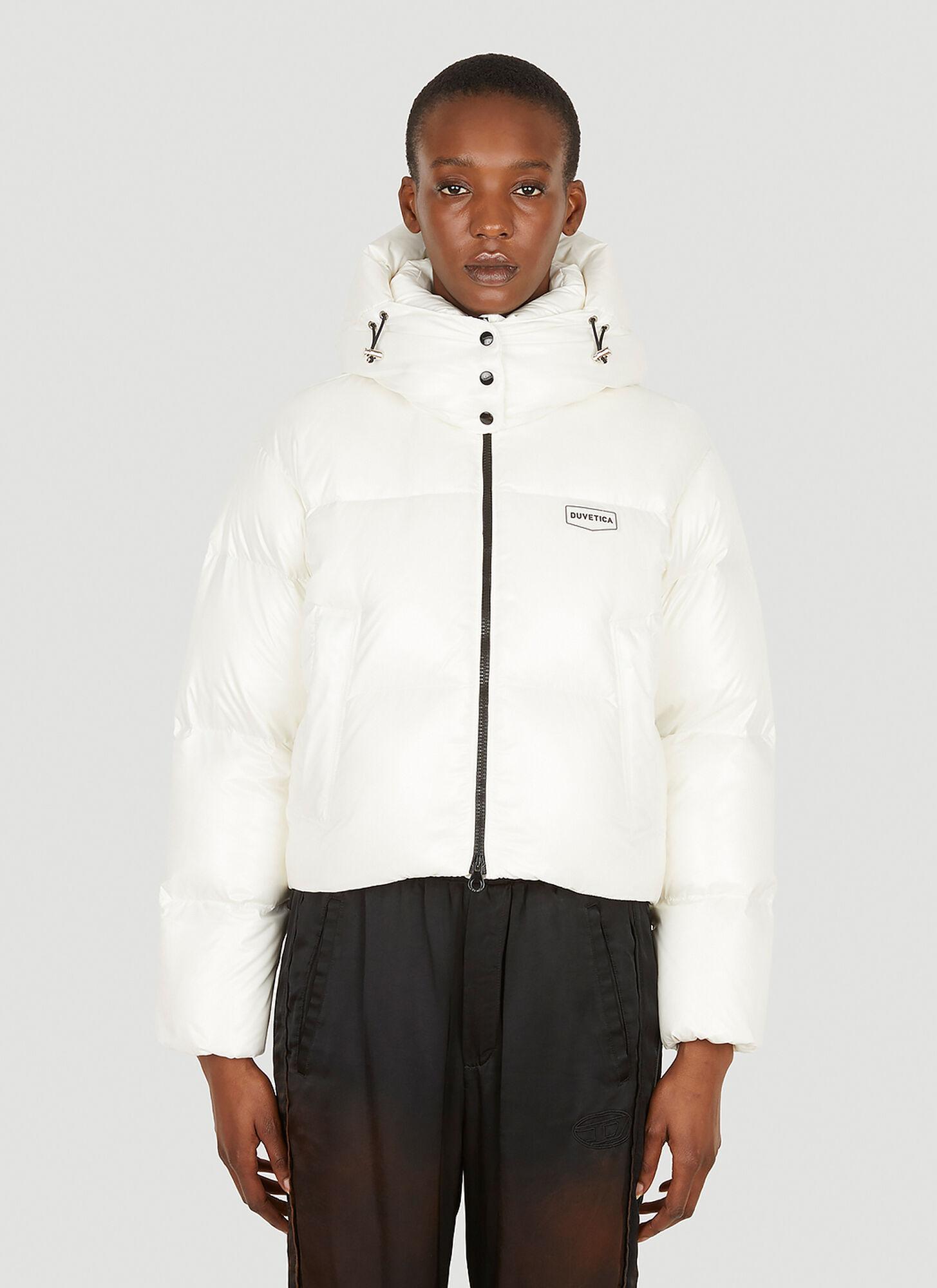Duvetica Diadema Quilted Down Jacket in White | Lyst