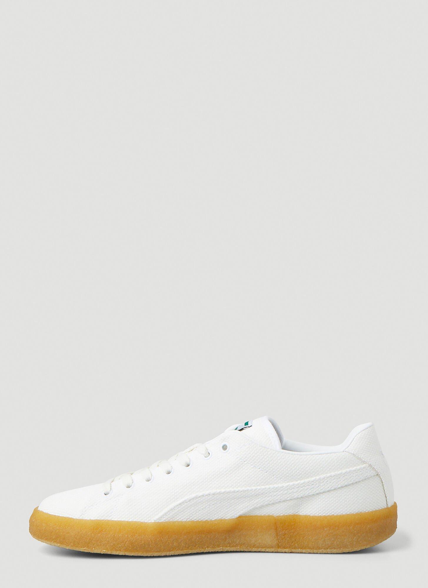 PUMA Crepe Canvas Sneakers in White for Men | Lyst