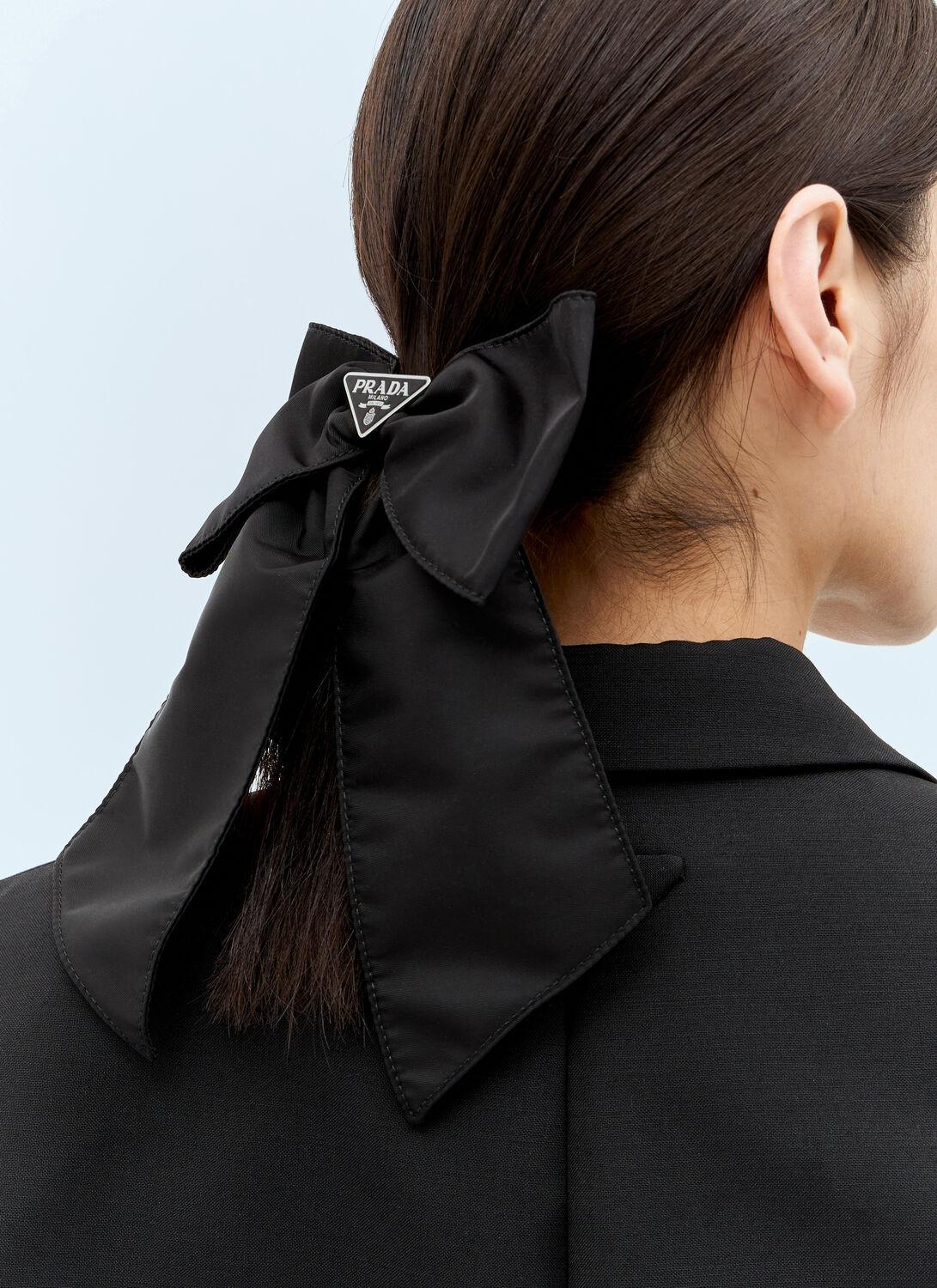 Prada Re-Nylon Hair Clip in Black | Lyst